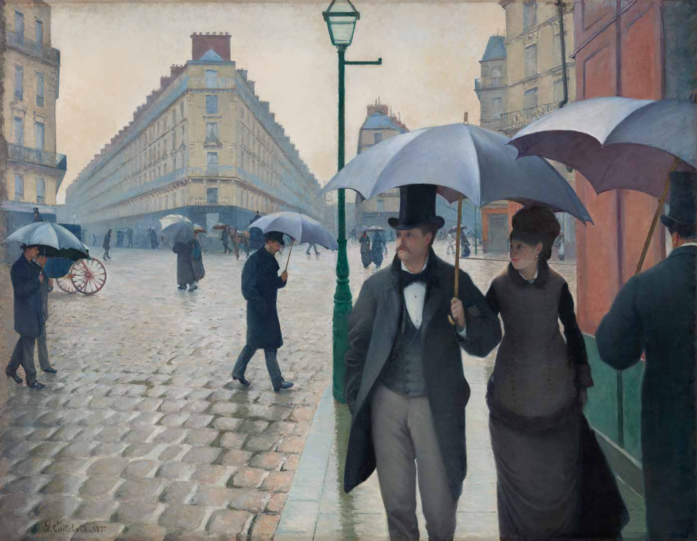 54 Paris Street, Rainy Day