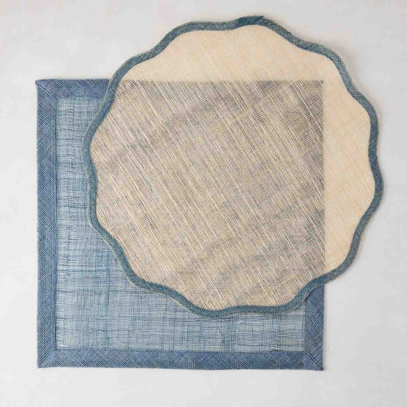 94 Hudson Grace, Blue Placemat Collection, Hudsongracesf.com
