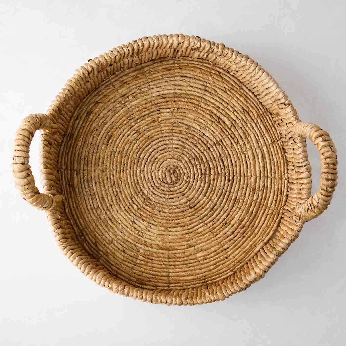 94 Hudson Grace, Woven Banana Basket With Handles, Hudsongracesf.com