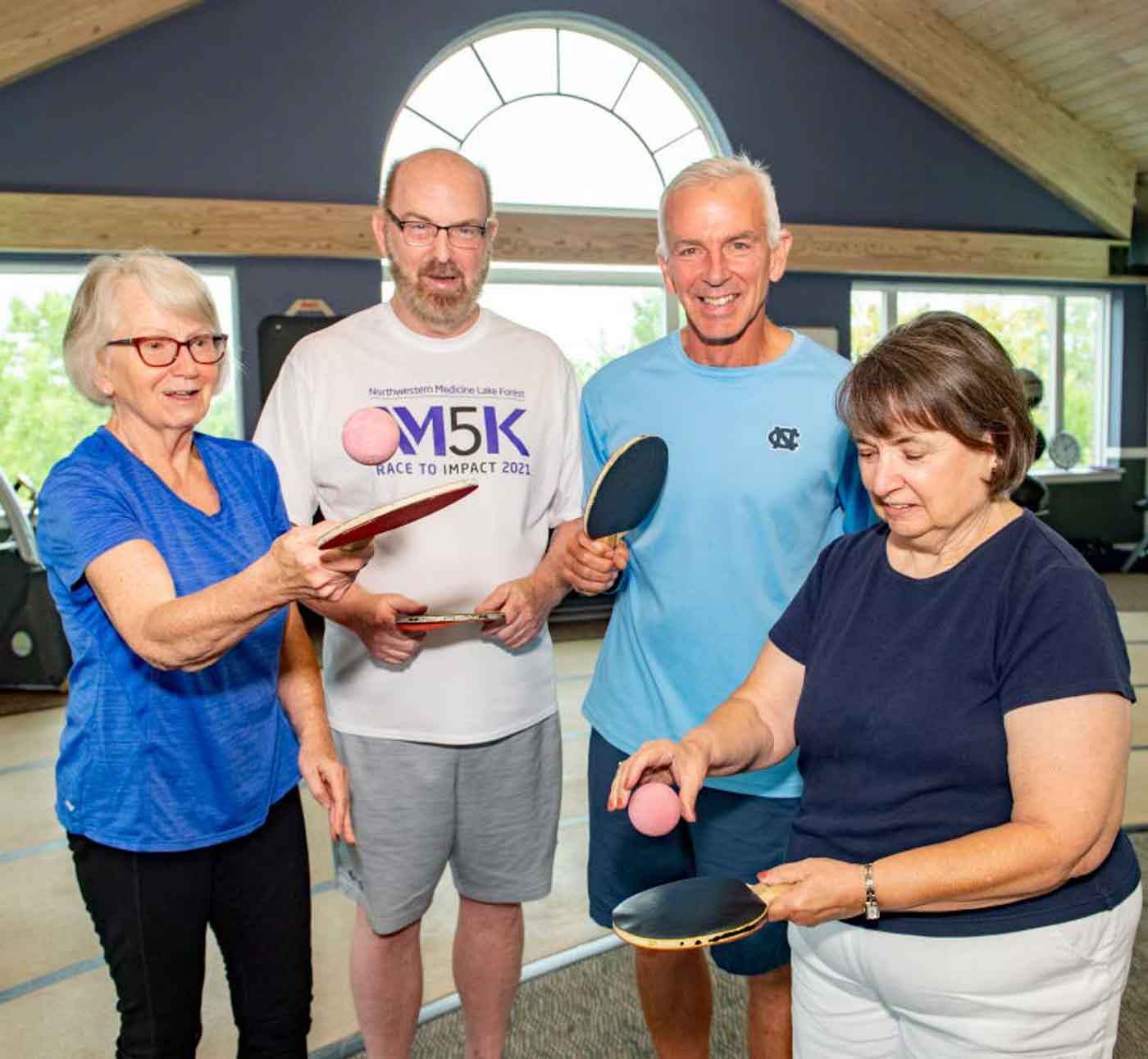 50 Parkinson’s Players Ping Pong Program