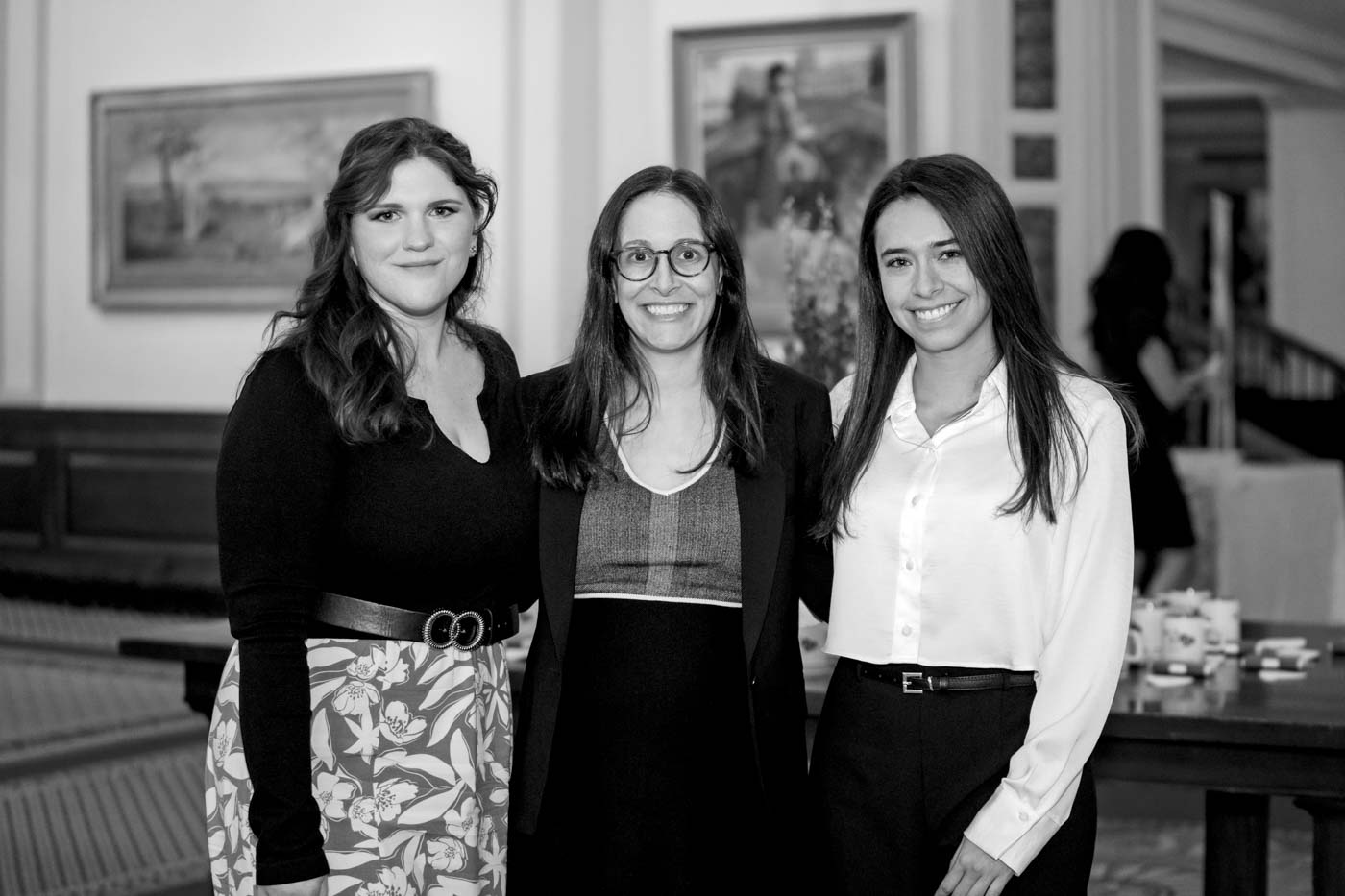 34 Breanna Moore, Lindsay Weinberg Perlmutter, Laura Cortés Robayo