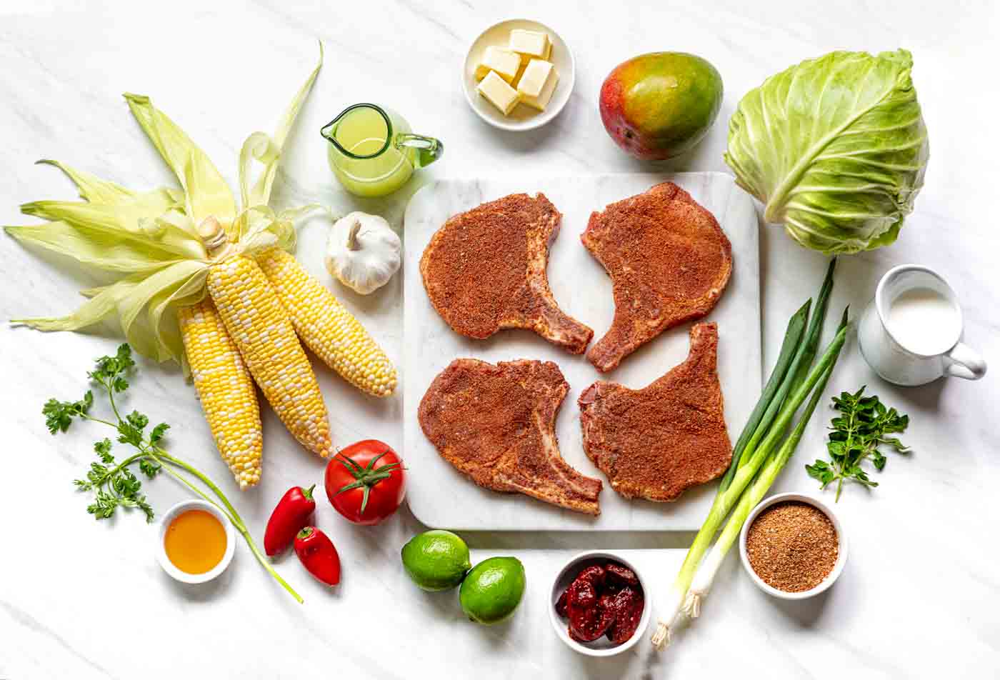 60 Chipotlecornporkchopsingredients Withrubapplied 10x15b2 5045 Copy