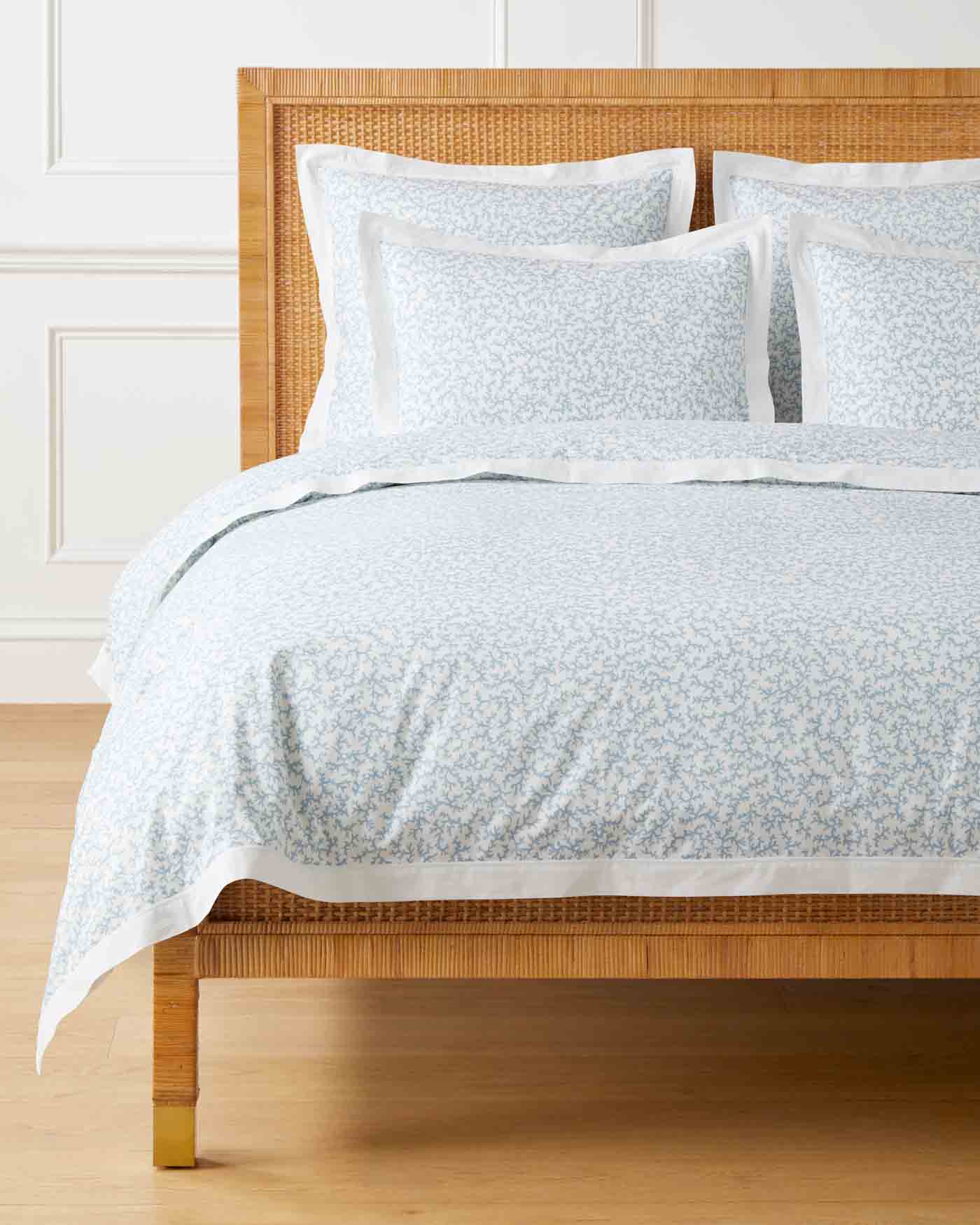 94 Serena & Lily, Kimbe Bedding Sky, Serenaandlily.com