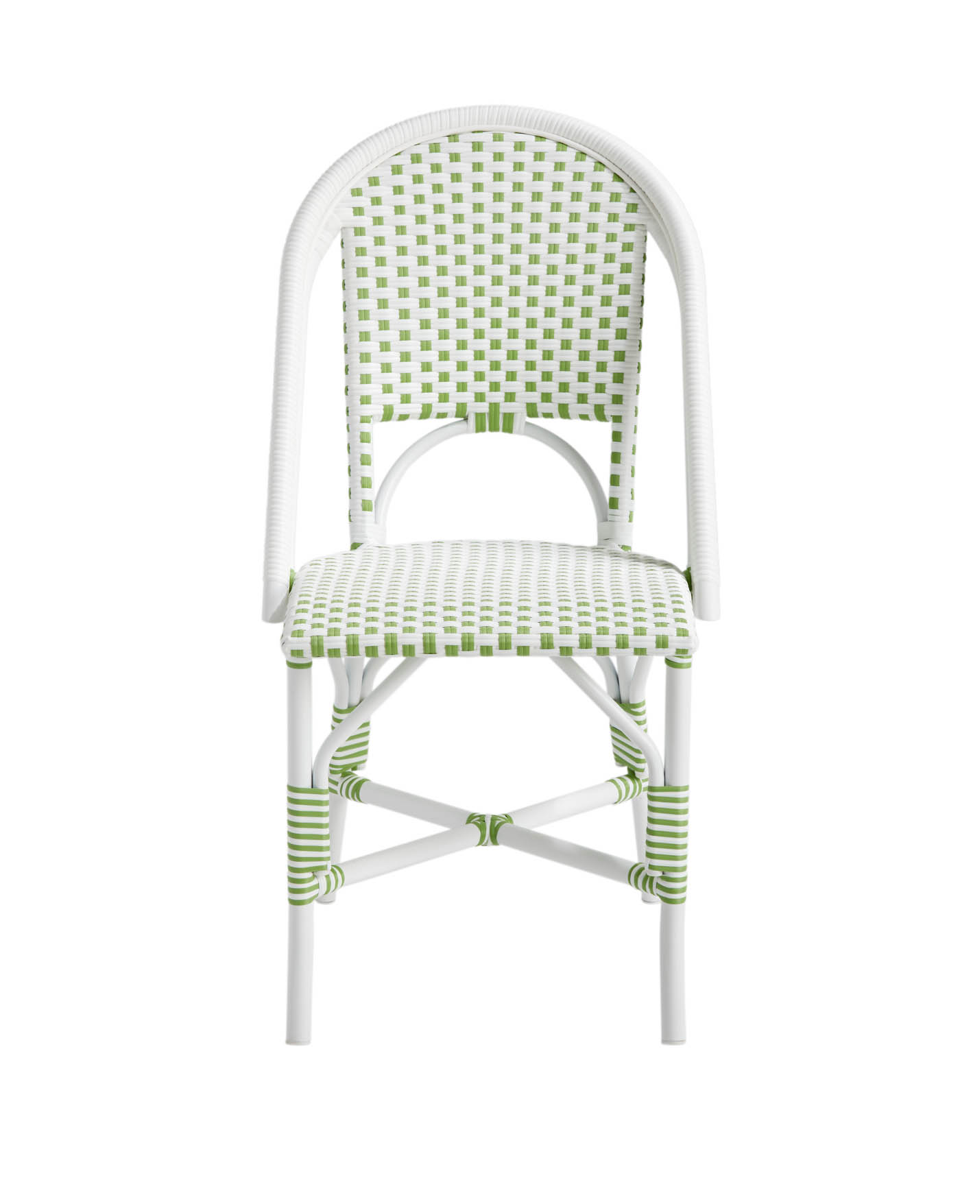 94 Serena & Lily, Outdoor Riviera Side Chair Grass, Serenaandlily.com