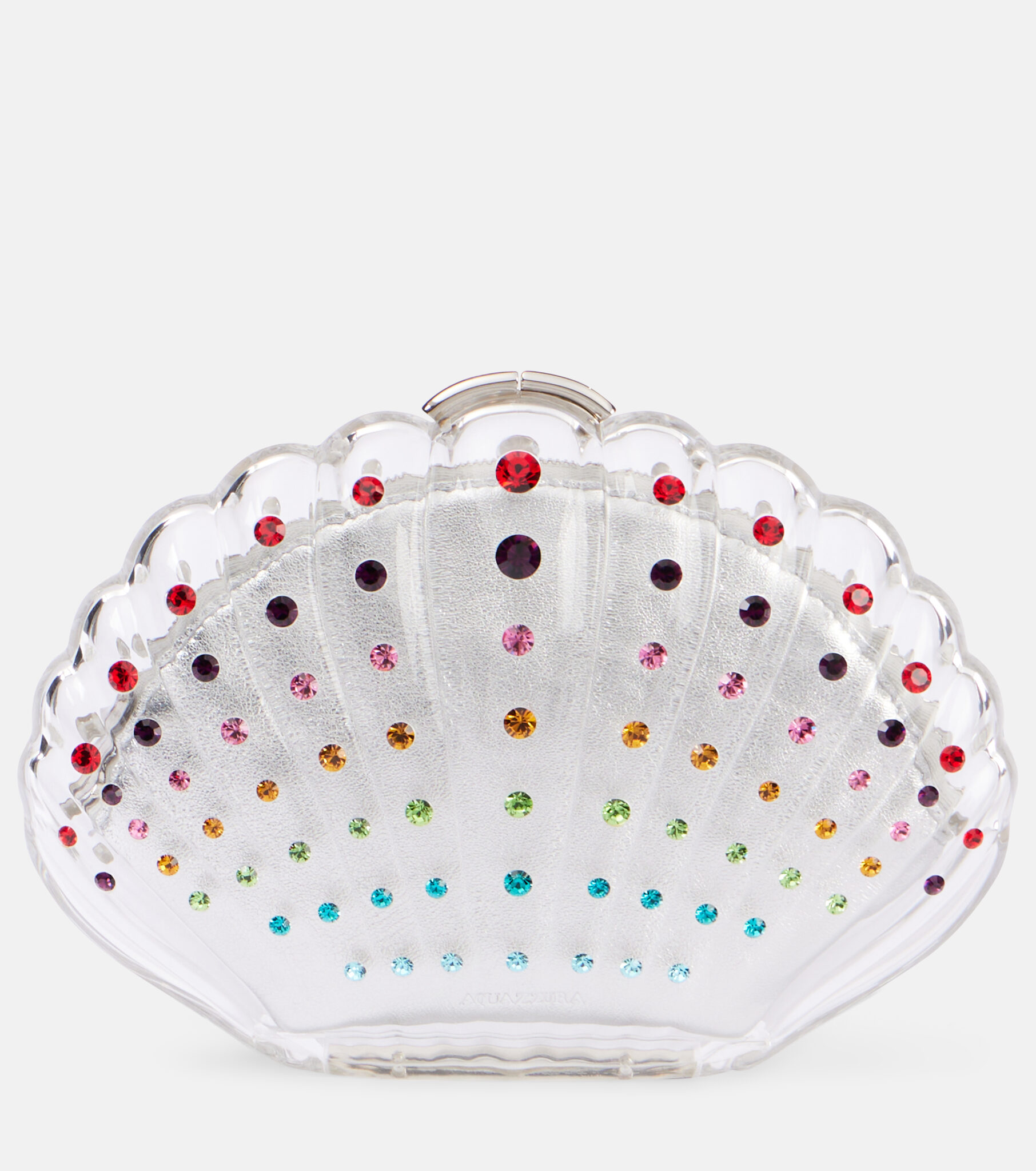 Acquazurra, Crystal Shell Embellished Clutch, Mytheresa.com