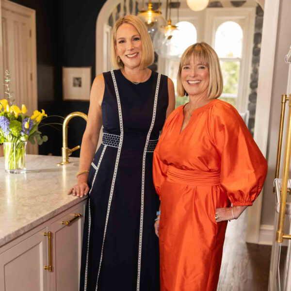 Cooks' Tour Co Chairs Christine Morse Wearing Tanya Taylor And Courtney Jack Wearing Ann Mashburn, Bunny & Babe Main
