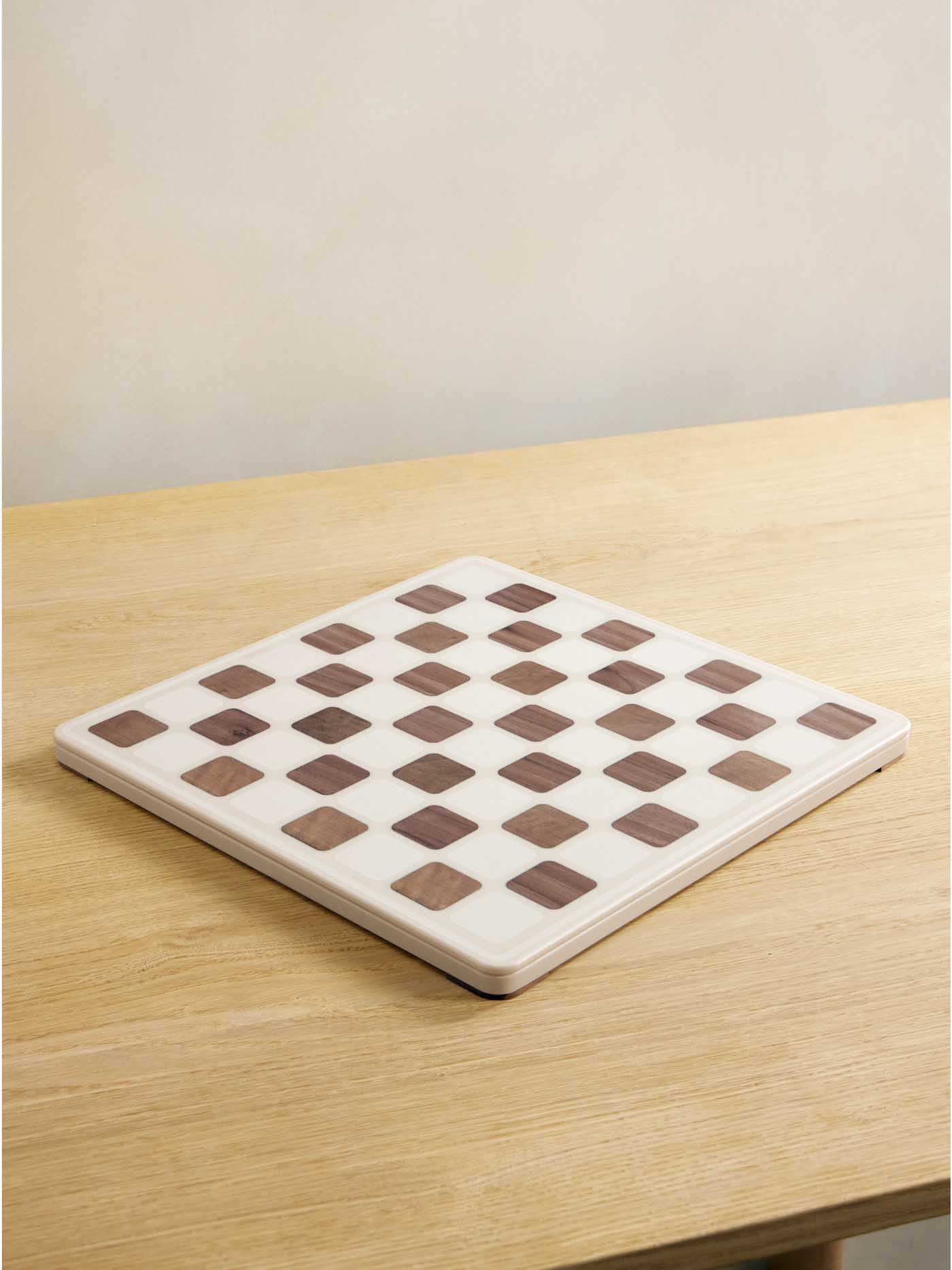 100 Brunello Cucinelli, Krion® Walnut And Steel Draughts Set, Net A Porter.com