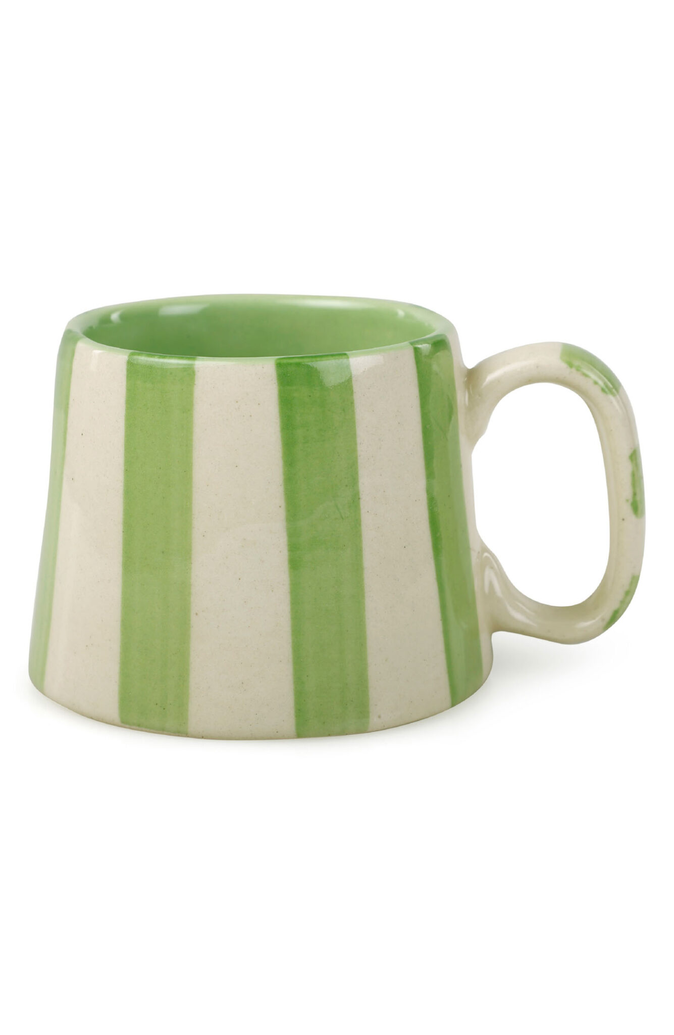 100 Casa Amarosa, Stripe Mug In Green, Nordstrom.com