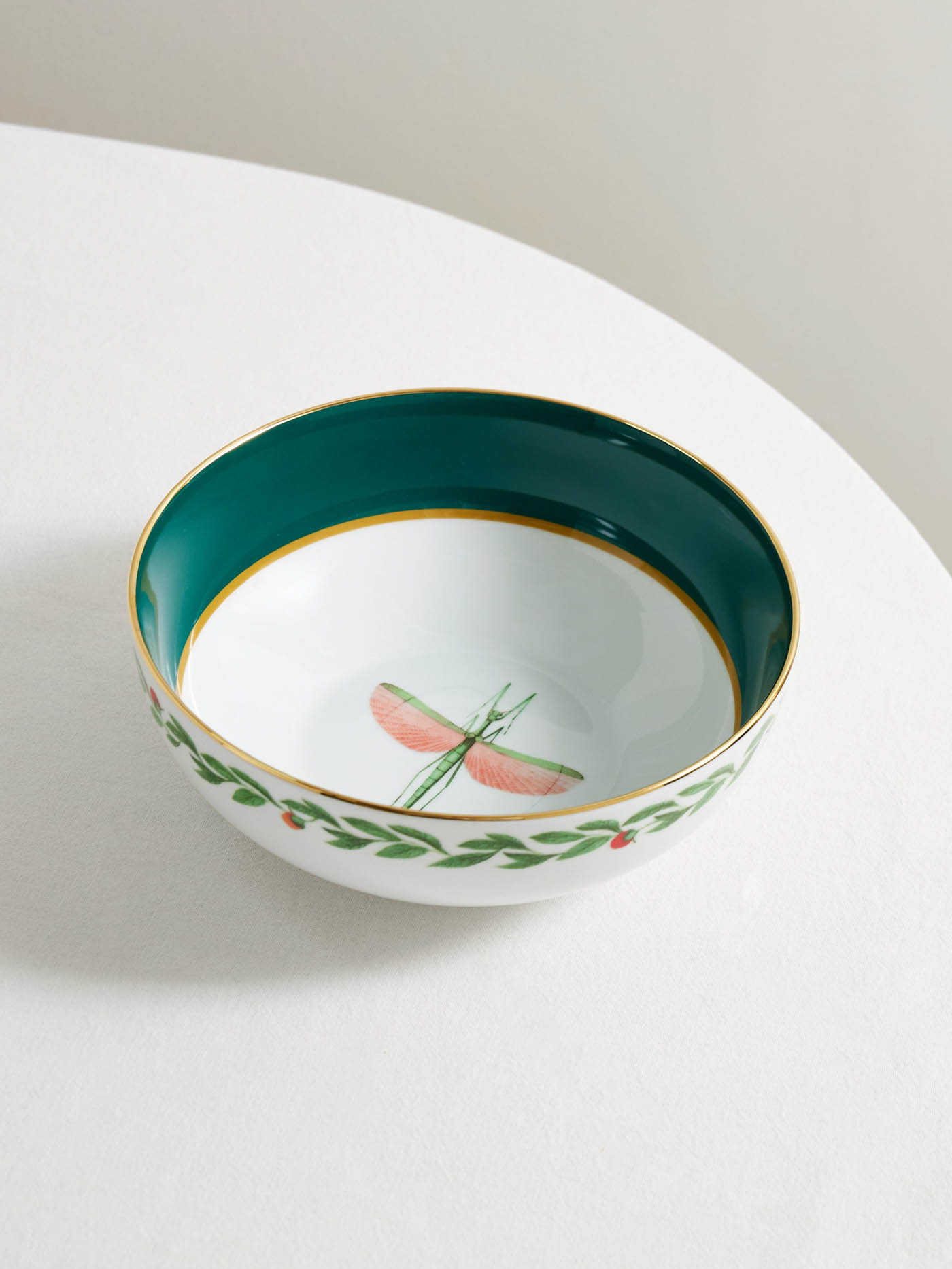 100 La Doublej, Gold Plated Porcelain Serving Bowl, Net A Porter.com