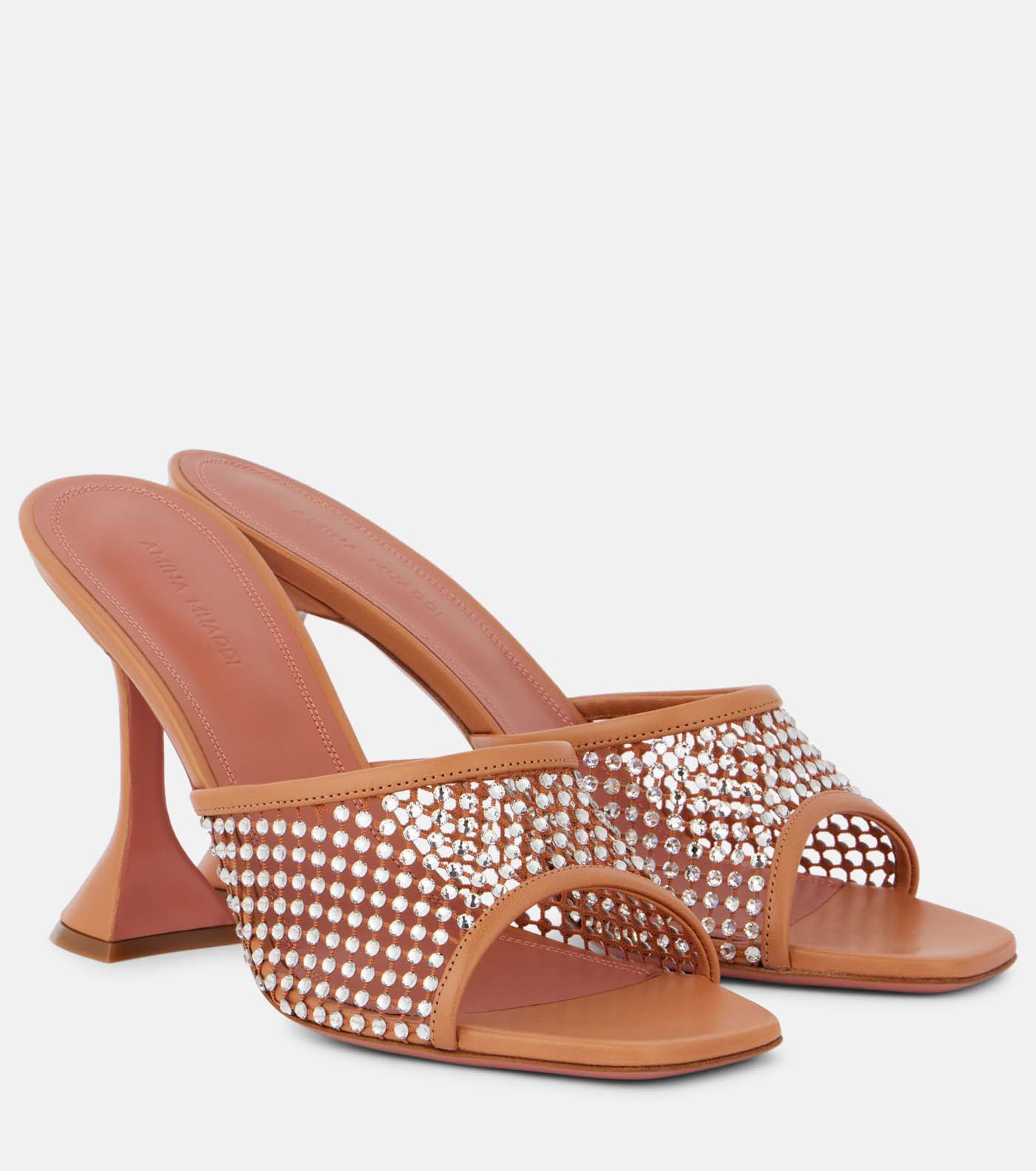 48 Amina Muaddi, Lupita 95 Embellished Mules, Mytheresa.com