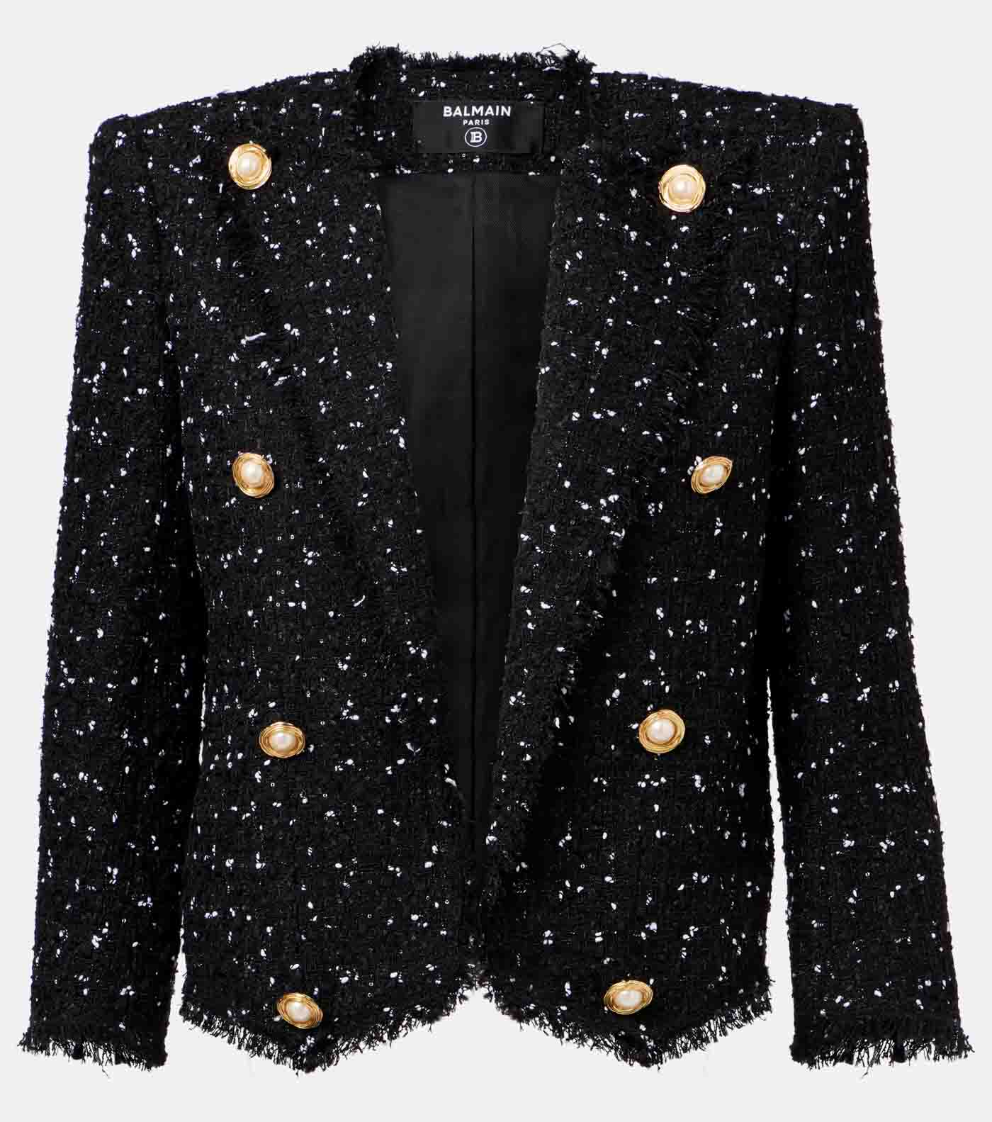 48 Balmain, Spencer Tweed Jacket, Mytheresa.com