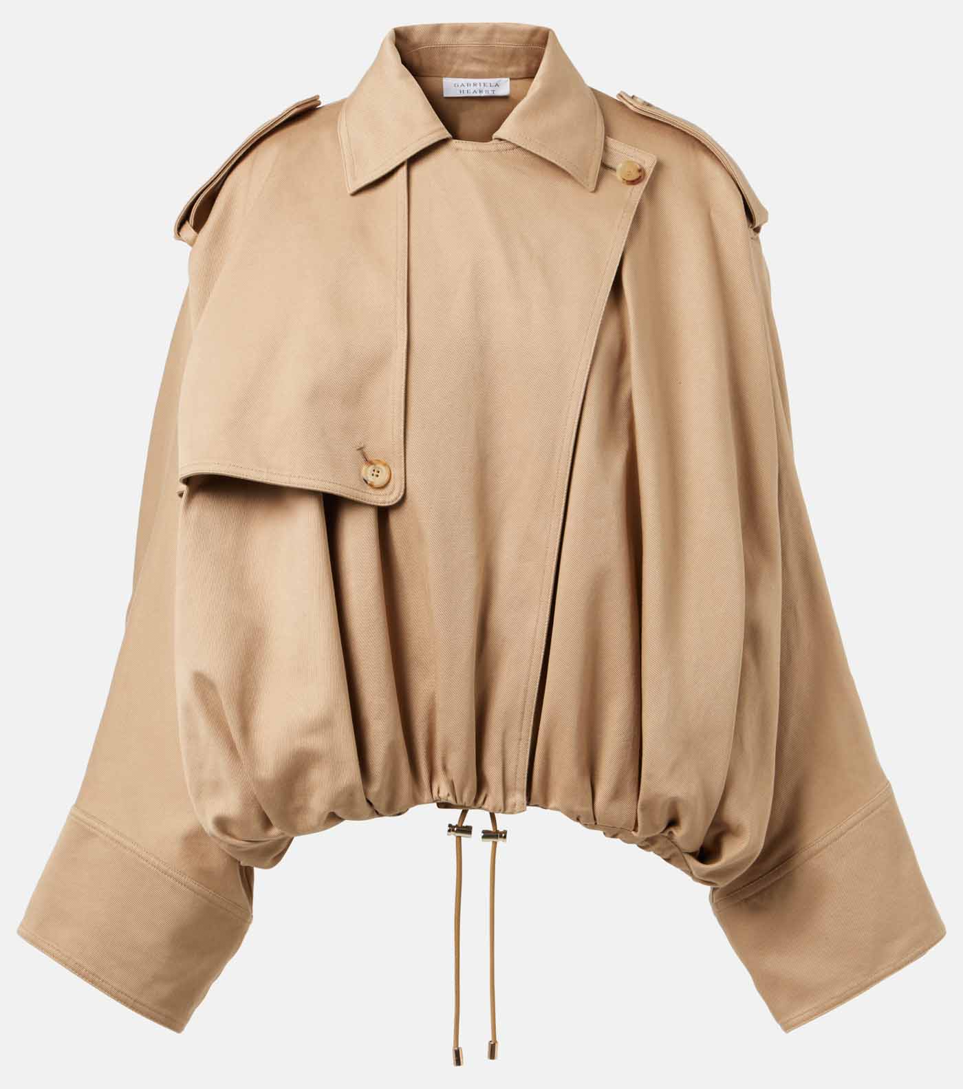 48 Gabriela Hearst, Hunt Cotton Twill Trench Jacket, Mytheresa.com
