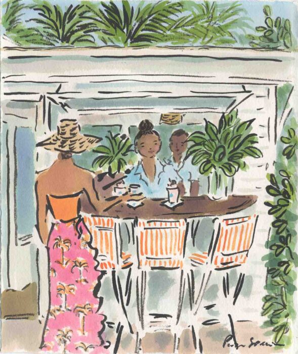 54 Dunmore Bar Print 8 X 10 Inches
