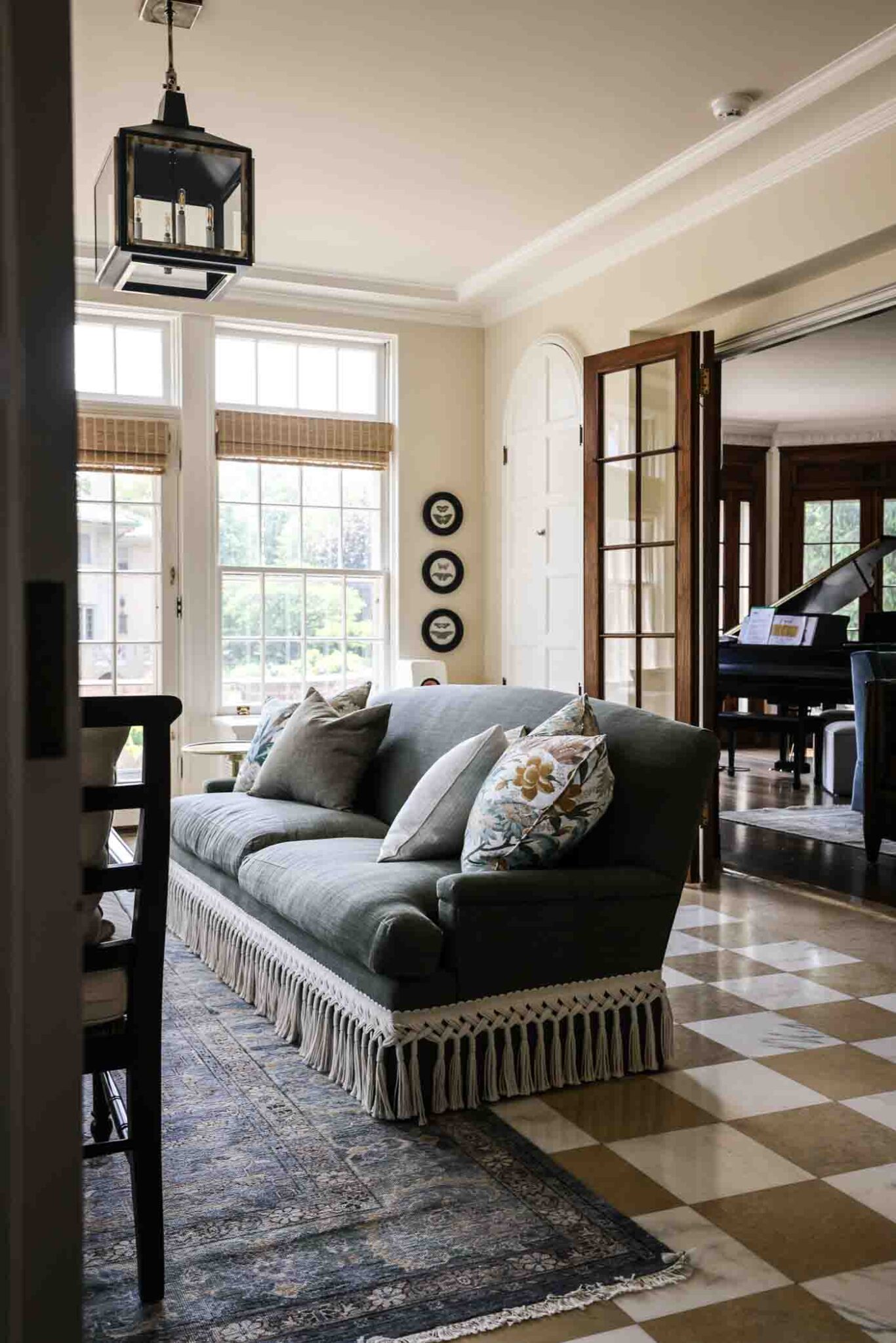 74 Sunroom With Sister House Visible Through Windows