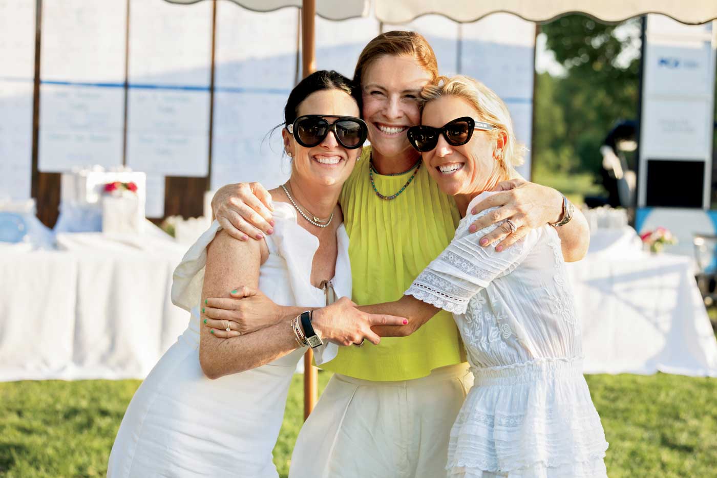 76 Annie Barlow, Margie Stineman, Abby Baine Dunn