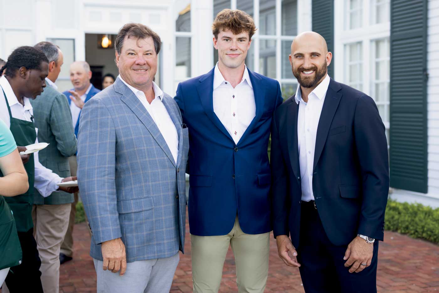 76 Bert Getz And His Son And Nick Foligno
