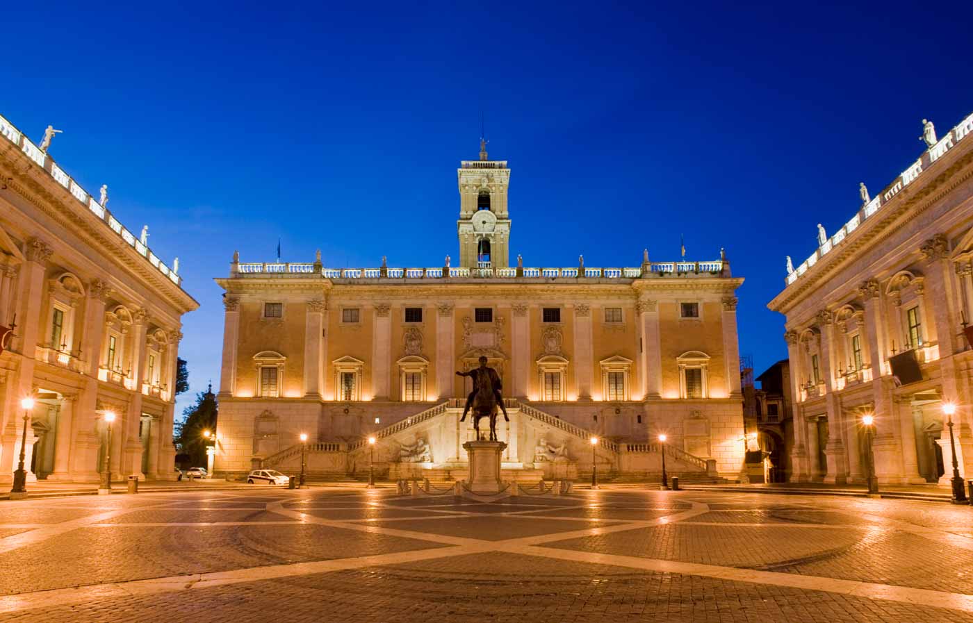 Capitolini Square Rome Italy
