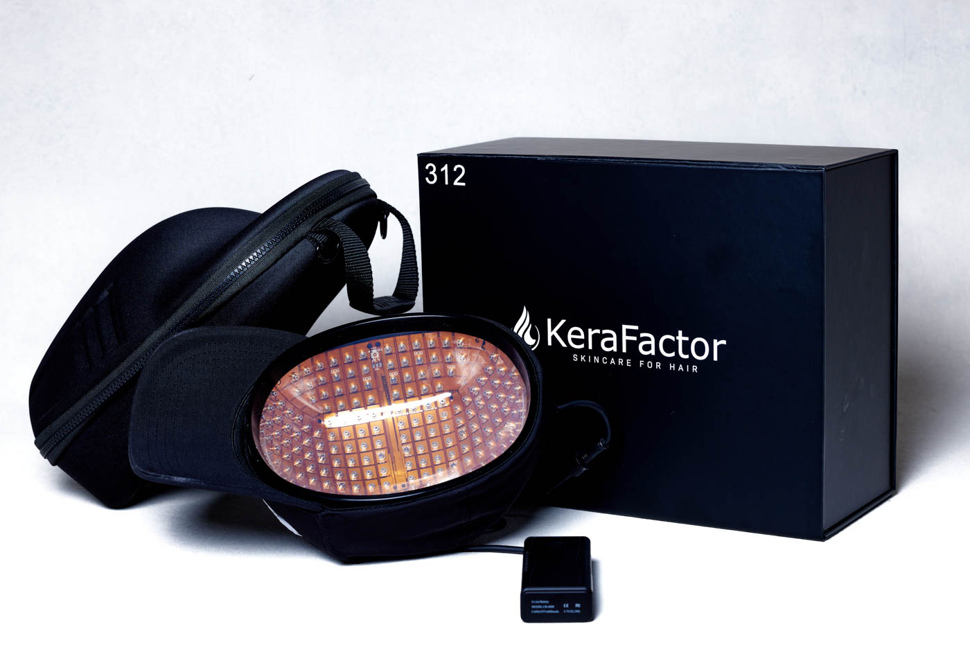 36 Laser Cap With Box Carrying Case Fliped Over