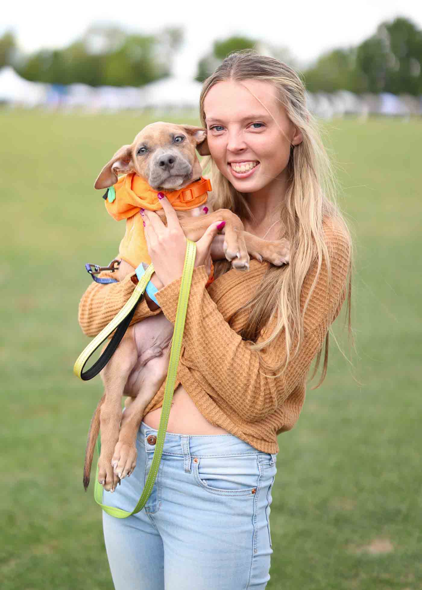 Dasha Duffy With Mally Dog