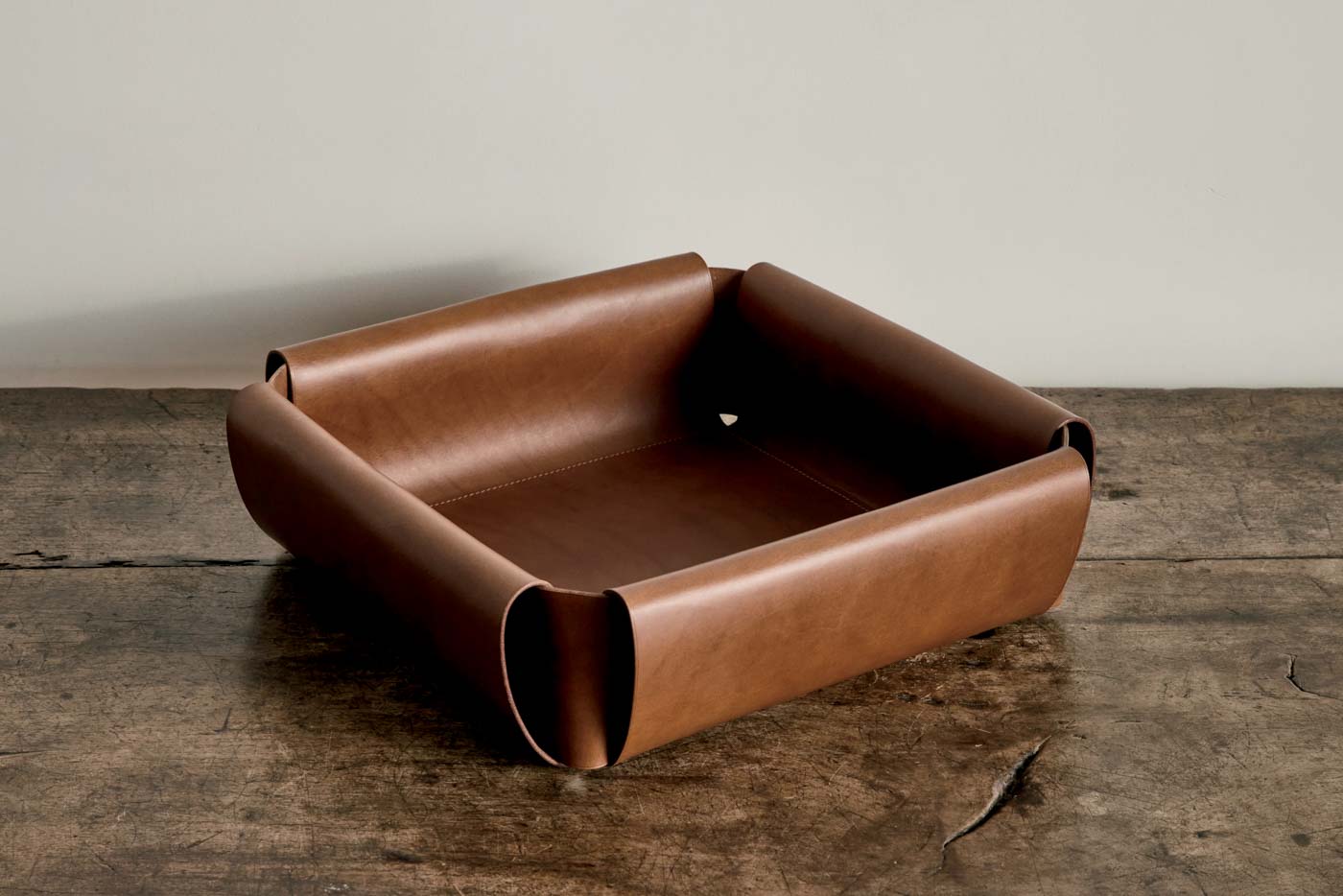 100 Otis Ingrams Leather Assembly Tray