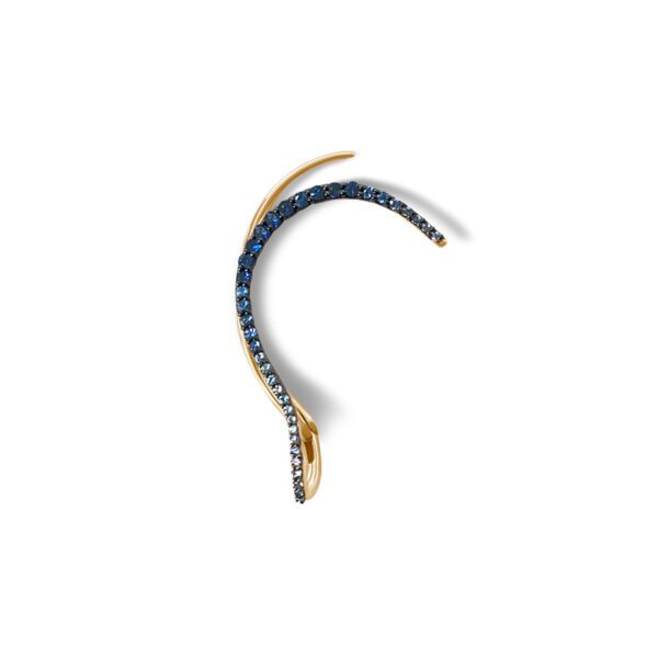 38 Main Marie Mas, Sapphires Queen Wave Ear Jewel, Mariemas.com