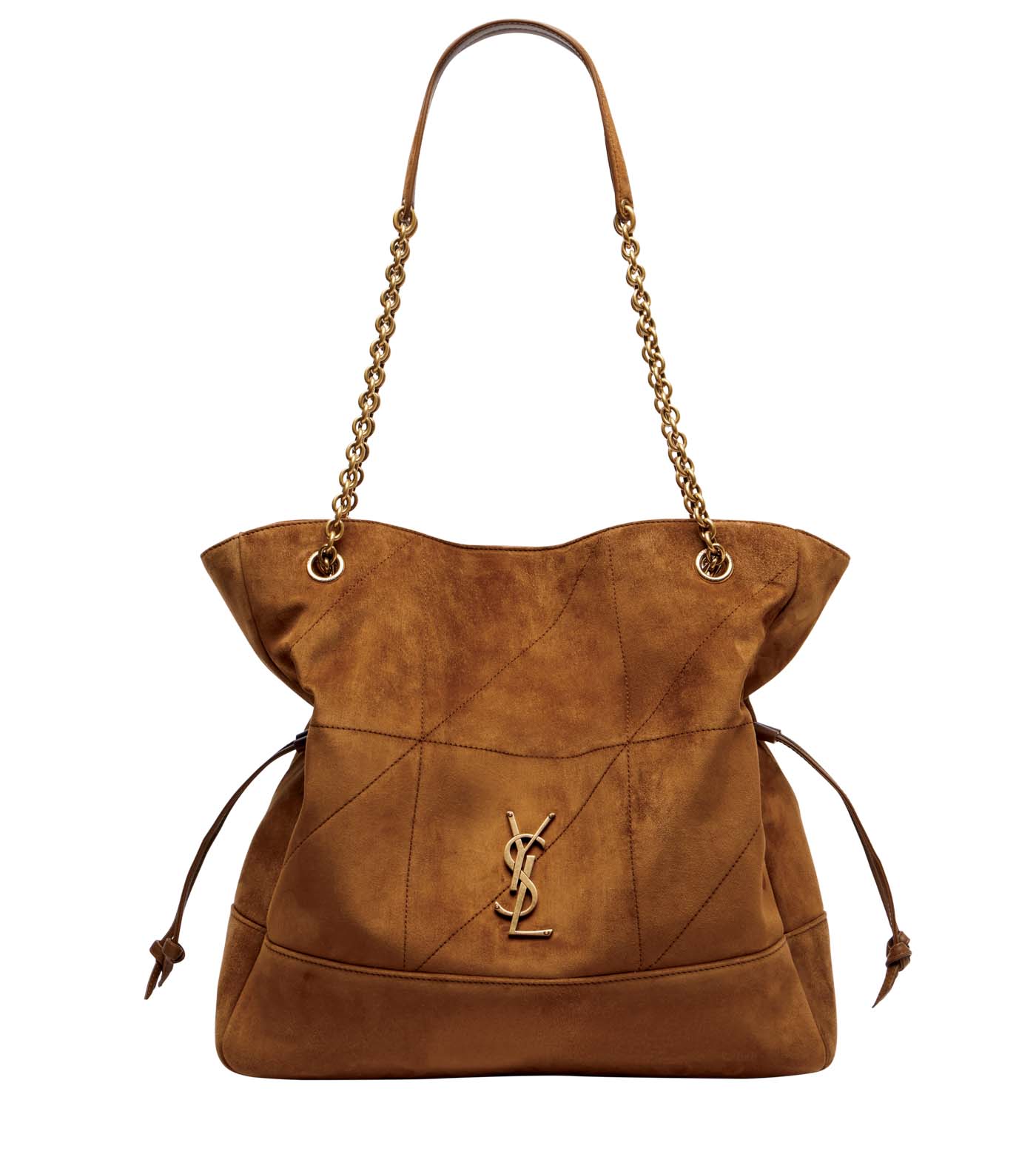 38 Saint Laurent Jamie Shopping Suede Tote Bag, Mytheresa.com