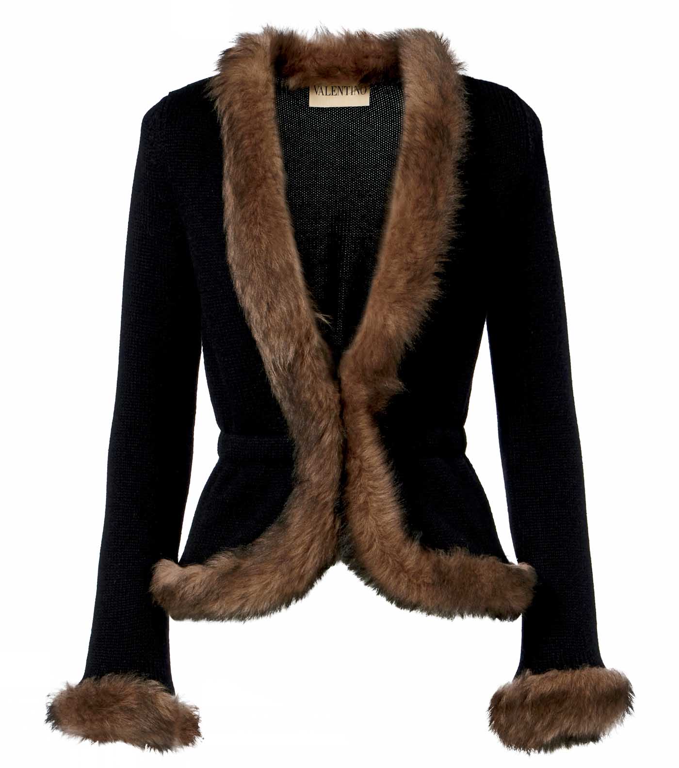 38 Valentino Shearling Trimmed Cashmere Jacket, Mytheresa.com
