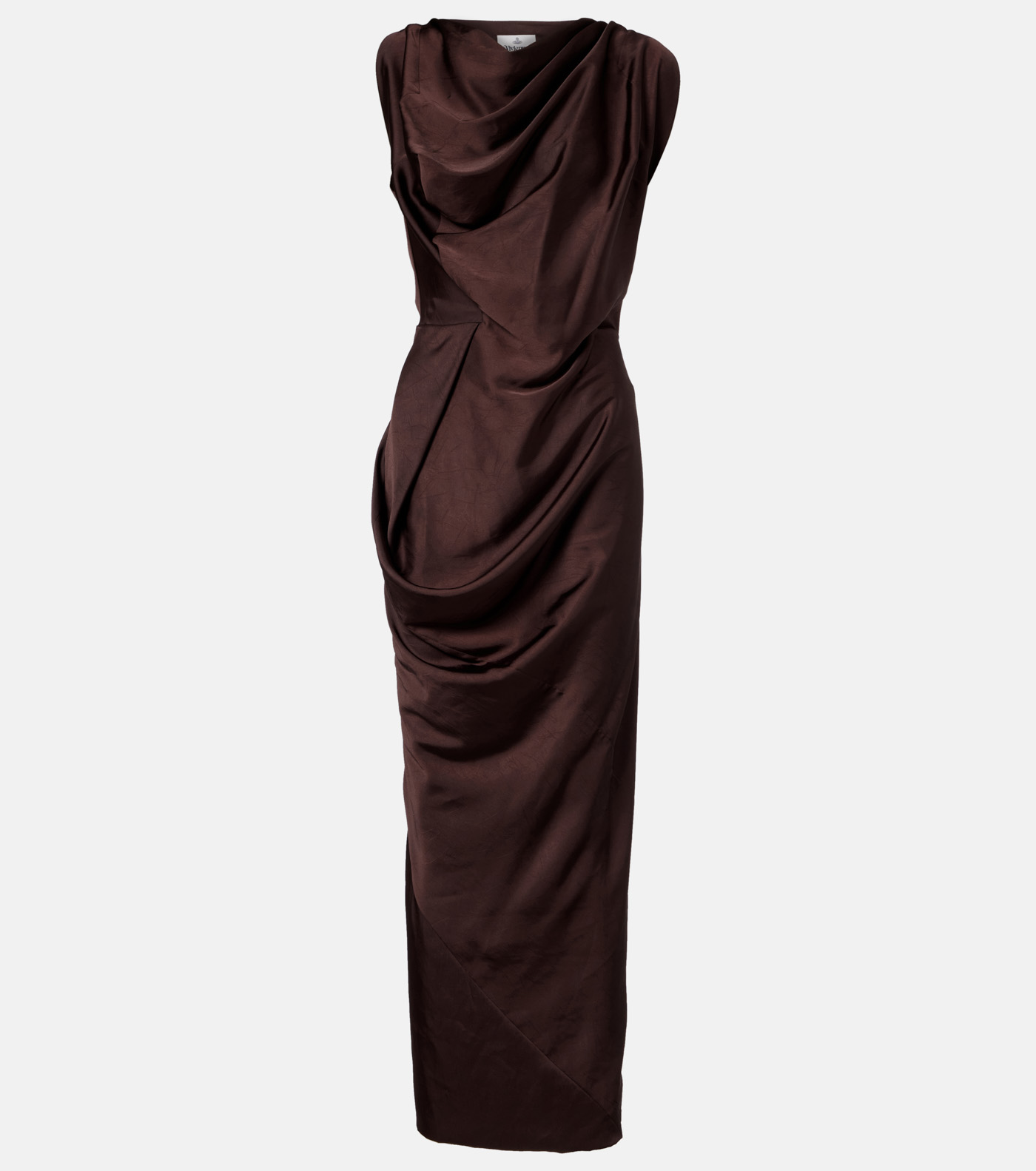 44 Vivienne Westwood, Long Fond Draped Satin Gown, Mytheresa.com