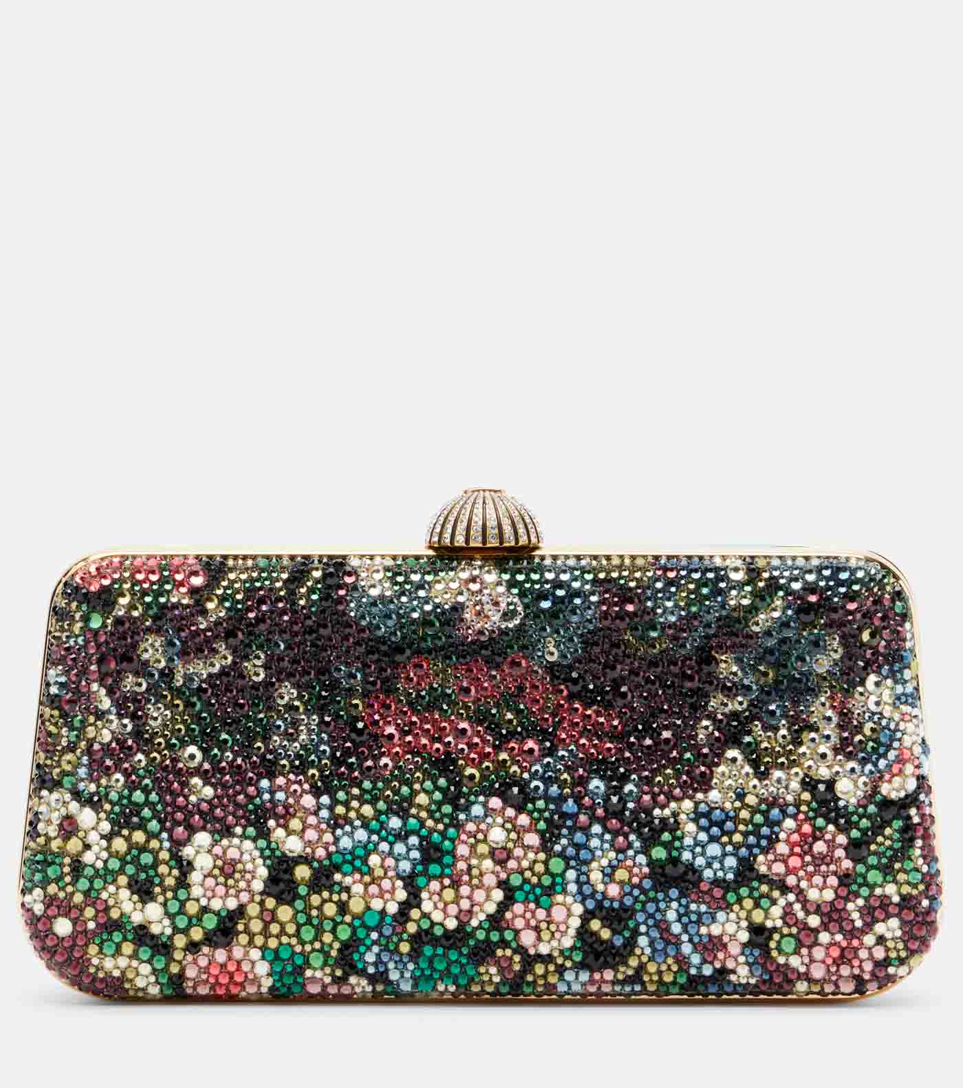 36 Valentino Garavani, Carry Secrets Beaded Leather Clutch, Mytheresa.com