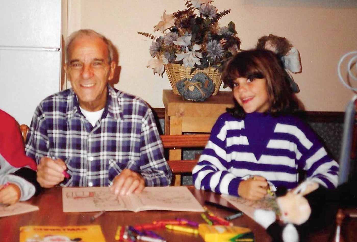 40 Clifton As A Girl With Her Grandpa Charlie