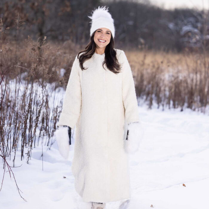 40 Main Clifton Wears An Alix Of Bohemia Coat And Linda Richards Hat From The Lake Forest Shop