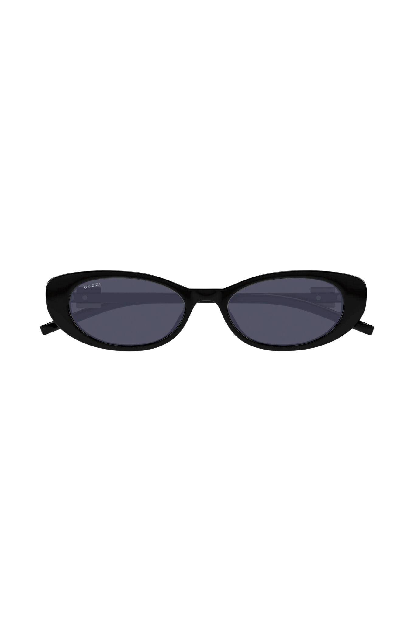 Gucci Black Oval Sunglasses 1