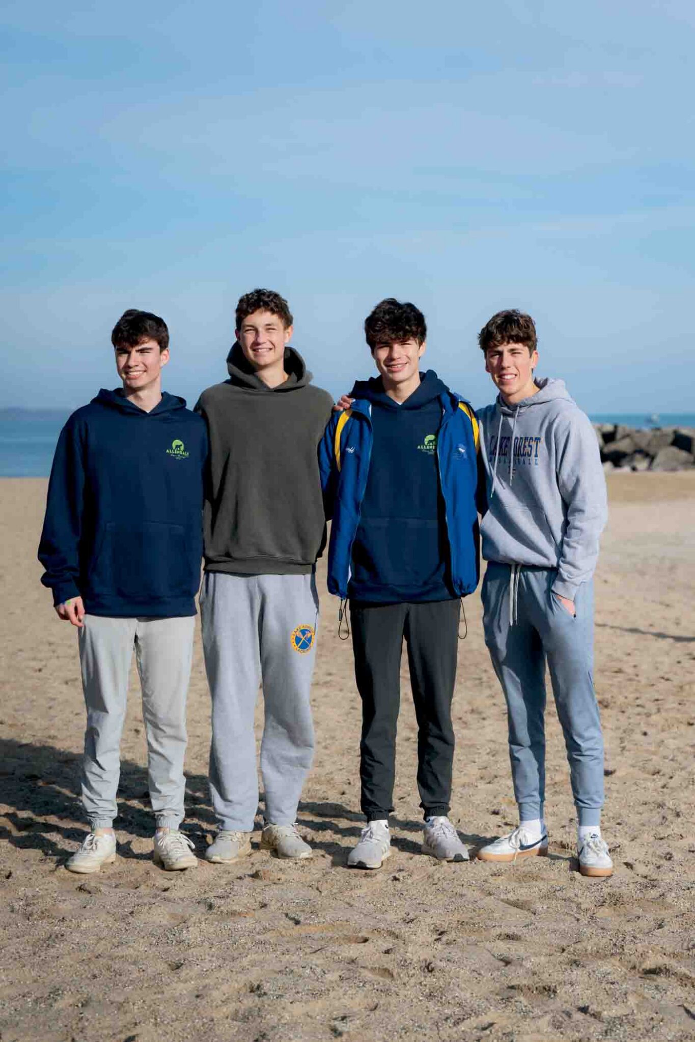 56 David Popoff, Charlie Sommers, Anthony Popoff, And Grant Gundlach