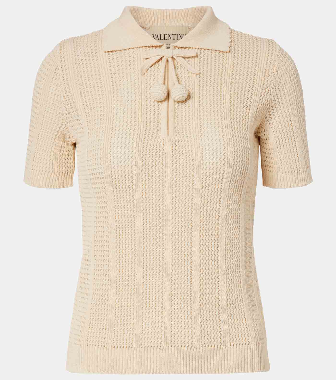 36 Valentino, Cotton Polo Shirt, Mytheresa.com