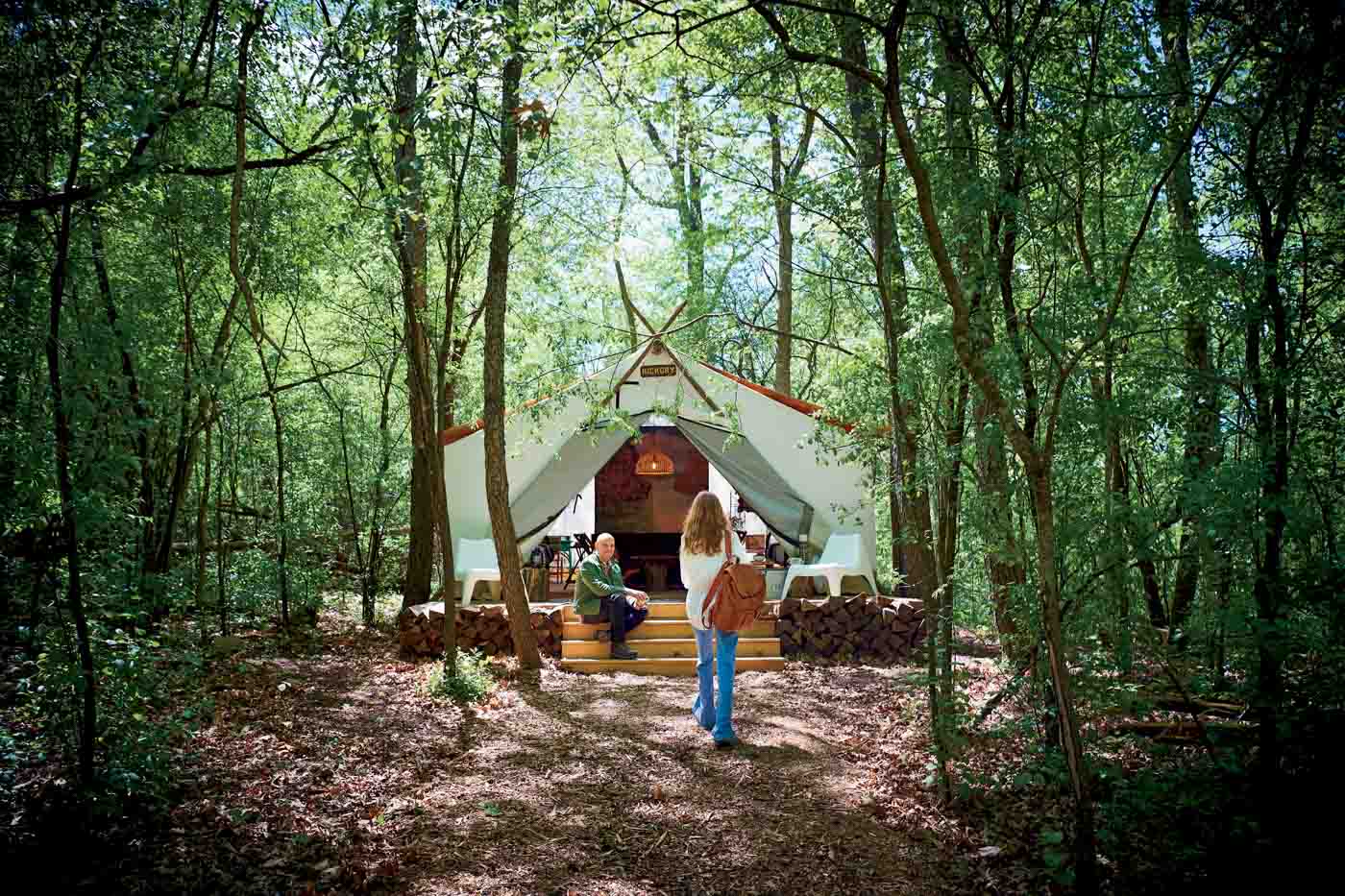 96 Camp Wandawega Hickory Tent