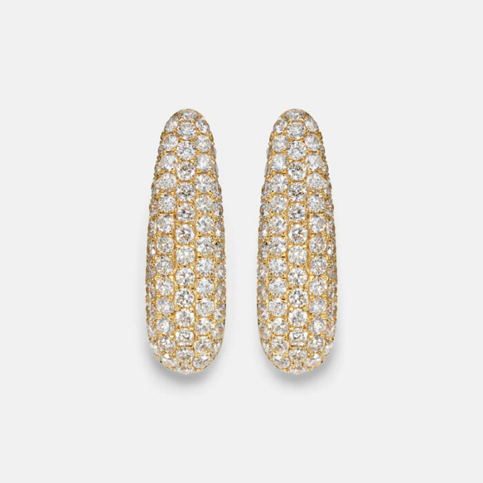 26 Main Anita Ko, Claire Petite 18kt Gold Earrings With Diamonds, Mytheresa.com