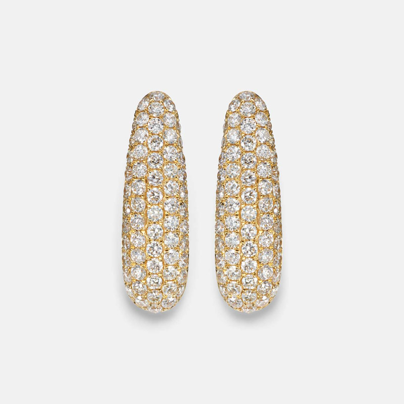 26 Main Anita Ko, Claire Petite 18kt Gold Earrings With Diamonds, Mytheresa.com