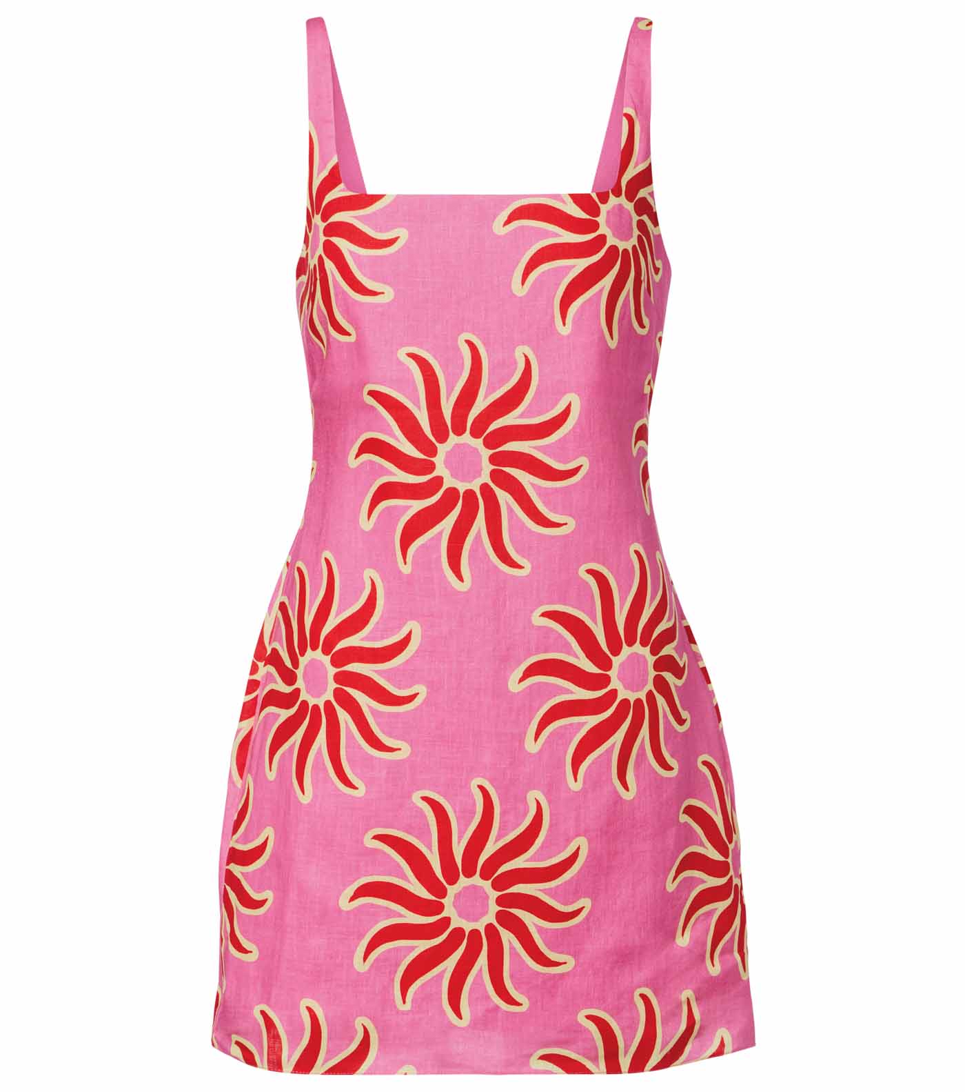 32 Cala De La Cruz Printed Linen Minidress, Mytheresa.com