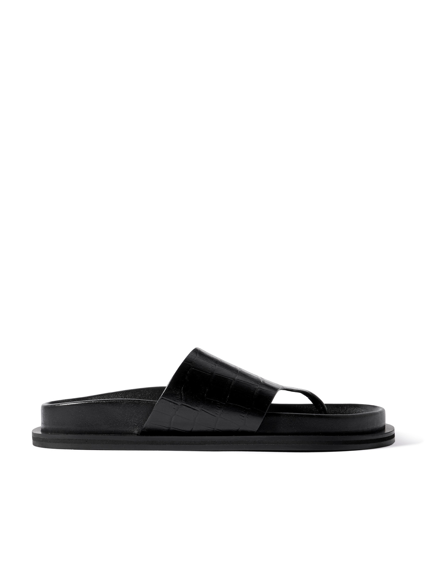 34 A.emery, Imara Croc Effect Leather Sandals, Net A Porter.com