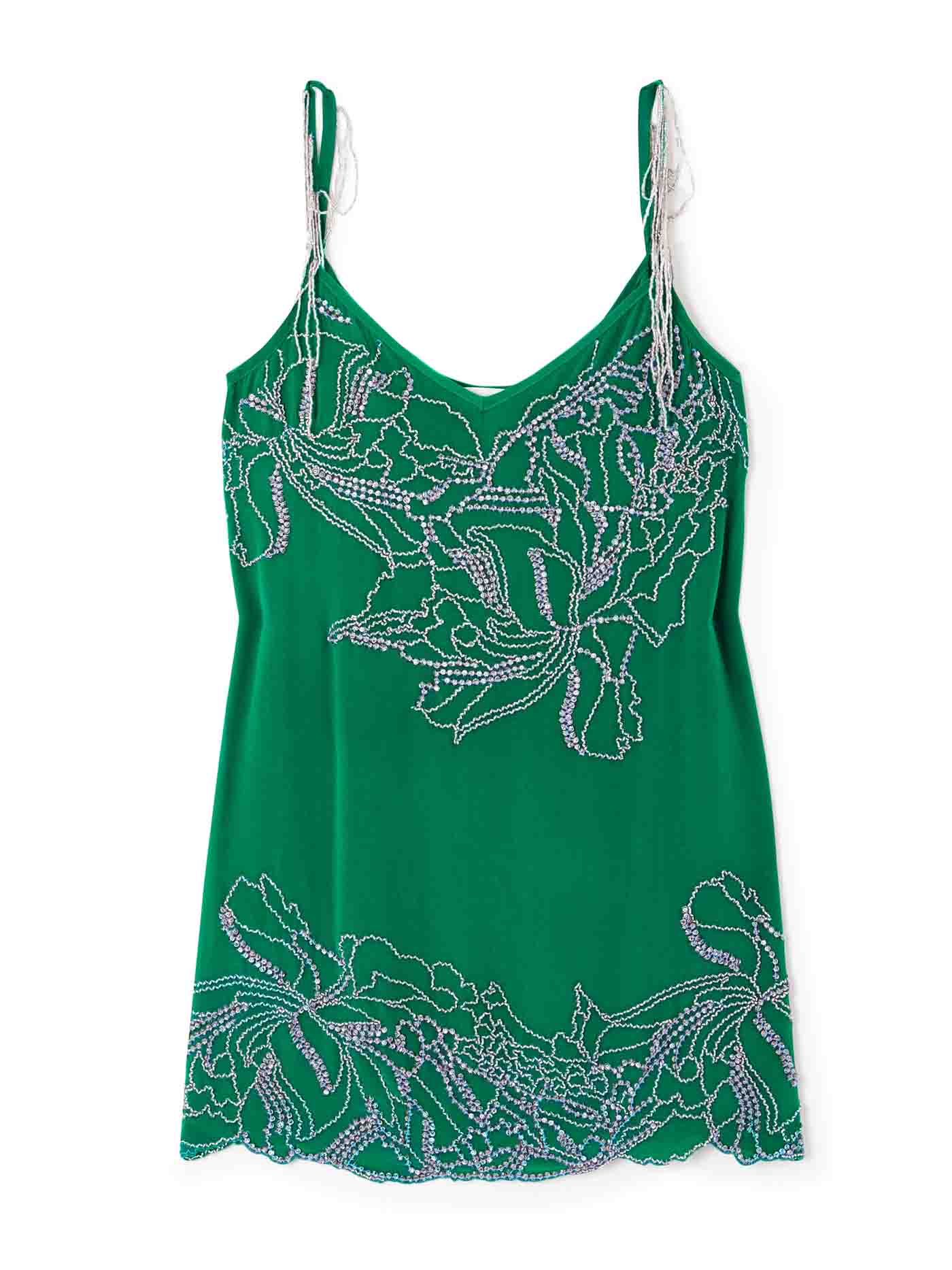 34 Dries Van Noten, Embellished Silk Crepe Camisole, Net A Porter.com