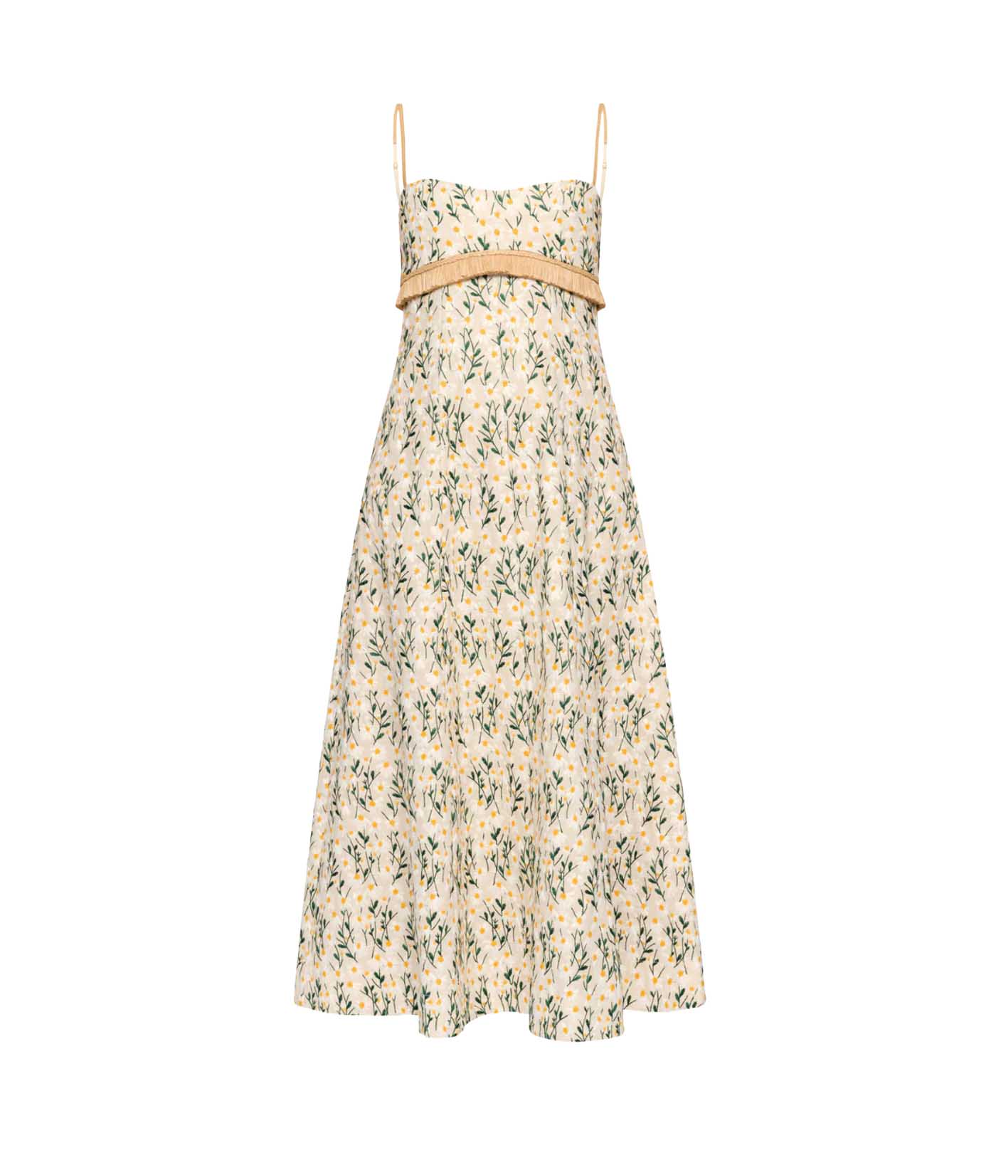 36 Clea Salvador Midi Dress, $750, Lilliealexanderboutique.com