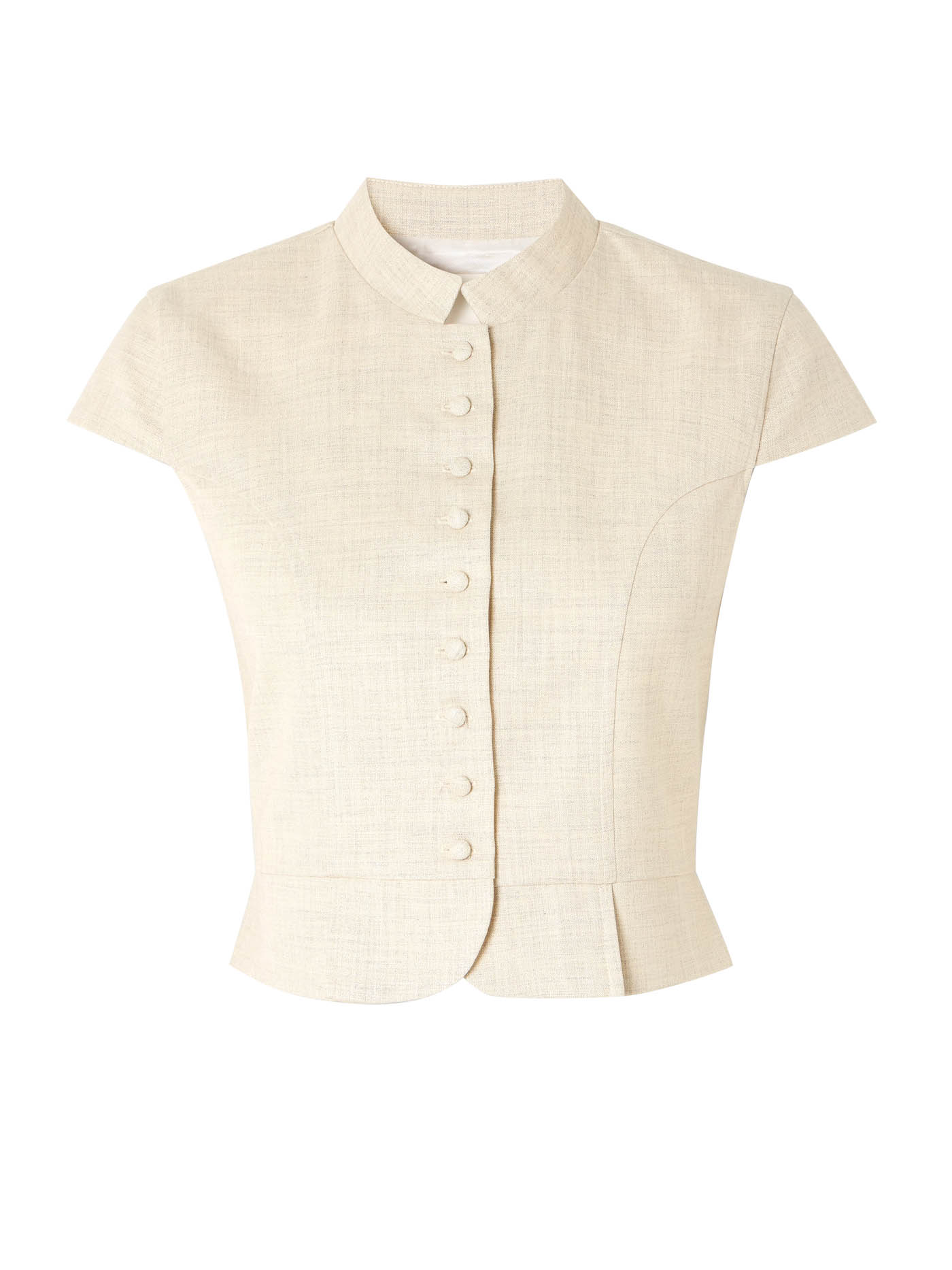36 Detree Amoako Paneled Woven Top, $530, Net A Porter.com