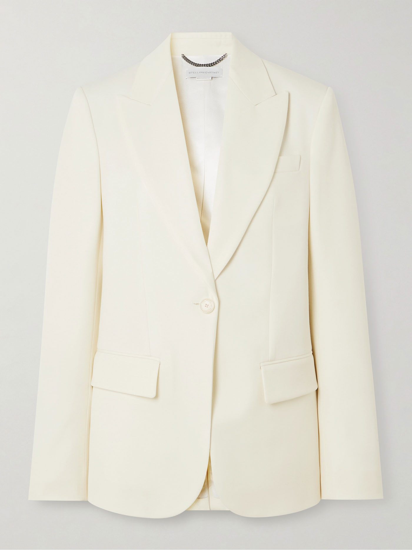 36 Stella Mccartney Wool Twill Blazer, $1,990, Net A Porter
