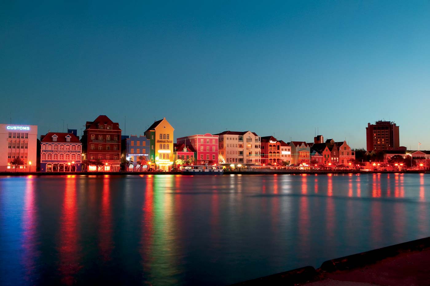 58 Curacao Handelskade At Night
