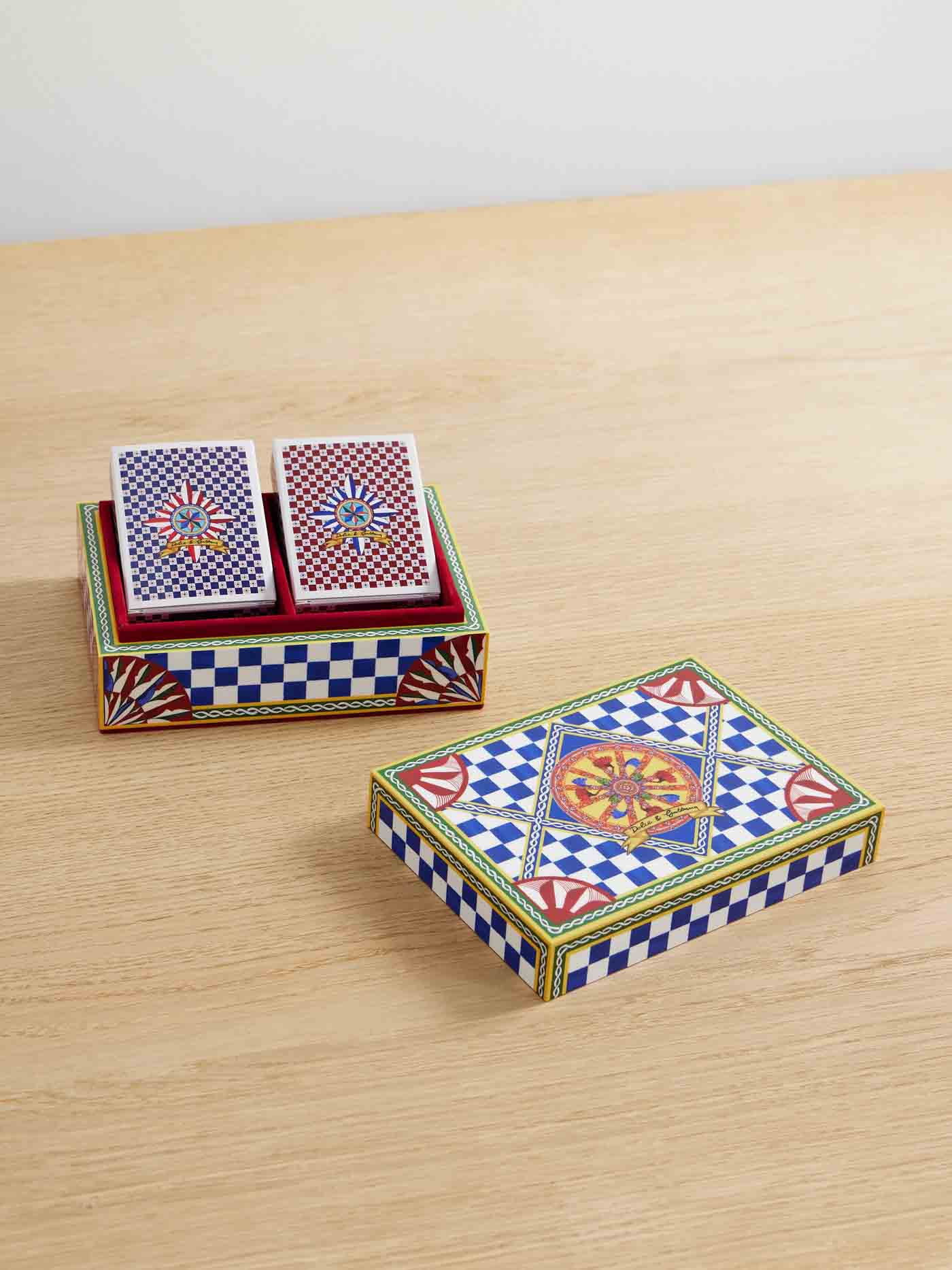 82 Dolce&gabbana, Printed Playing Card Set, Net A Porter.com