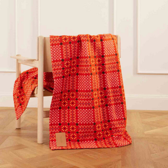 82 Main Jw Anderson + Melin Tregwynt, Wool Jacquard Blanket, Net A Porter.com