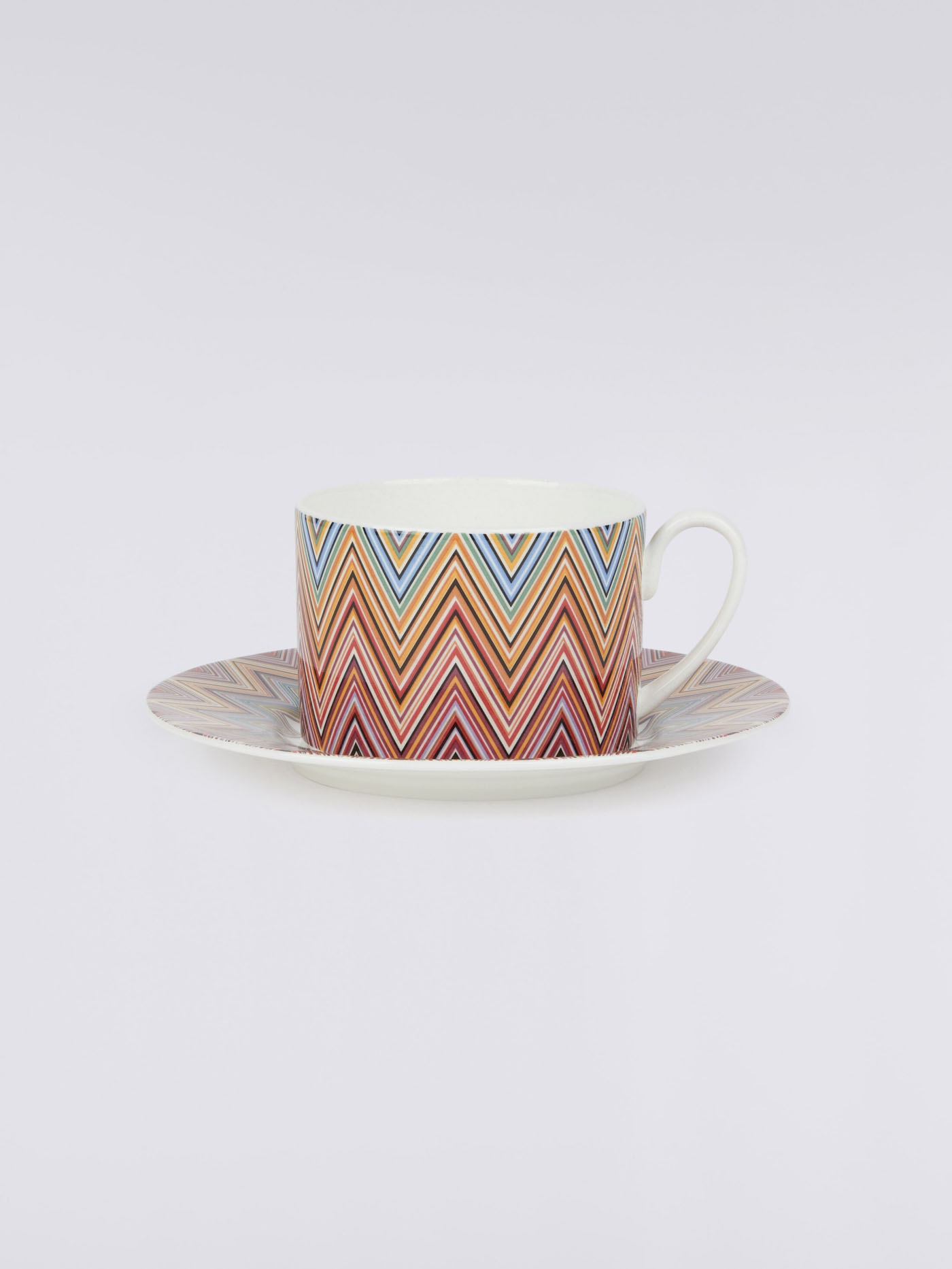 82 Missoni Home, Zigzag Jarris Tea Cups & Saucers In Red, Nordstrom.com