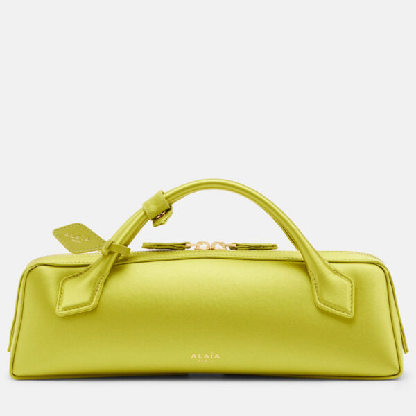26 Main Alaïa, Le Teckel Satin Clutch, Mytheresa.com