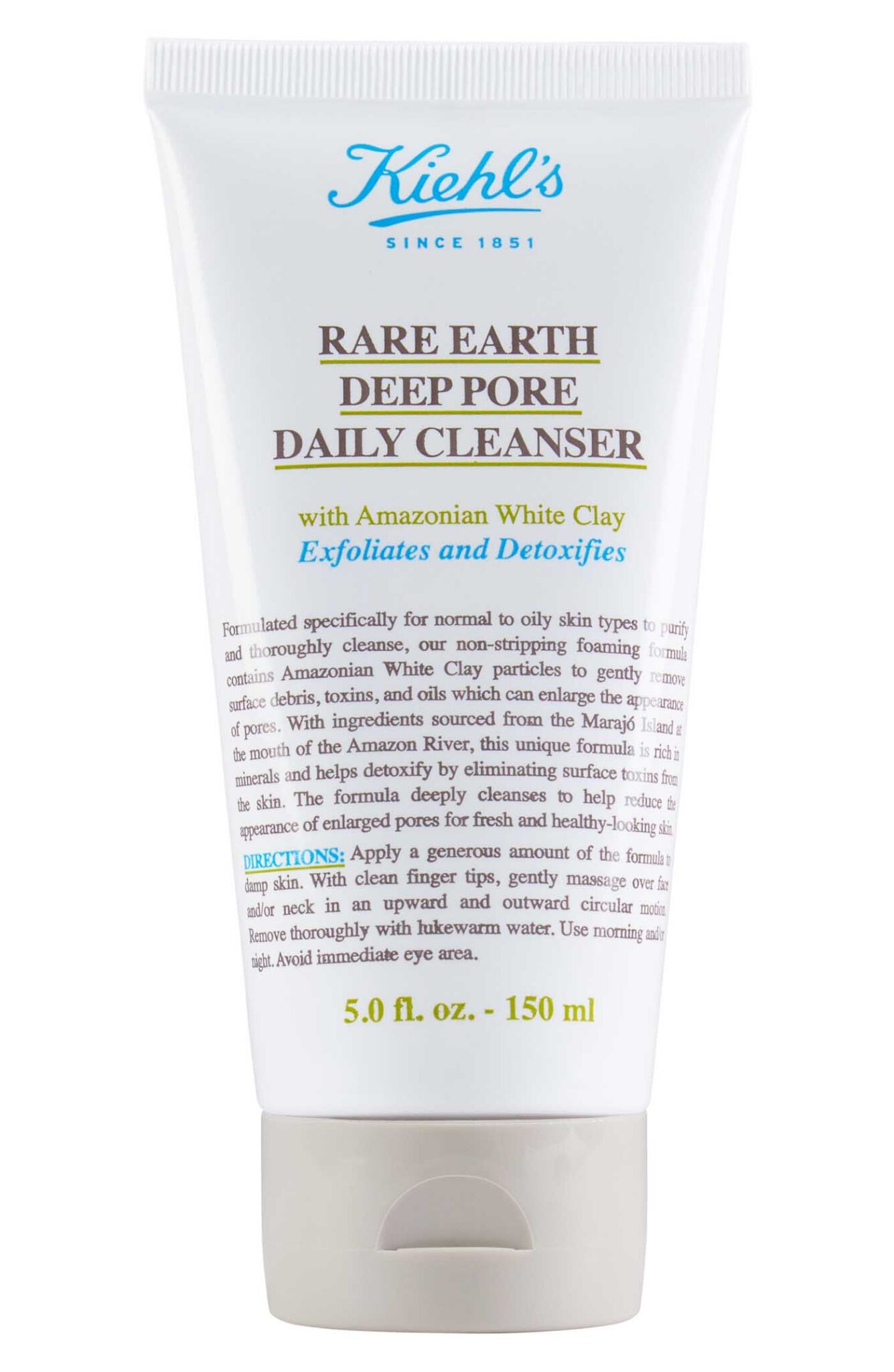 28 Kiehl's, Rare Earth Deep Pore Daily Exfoliating Face Cleanser, Nordstrom.com