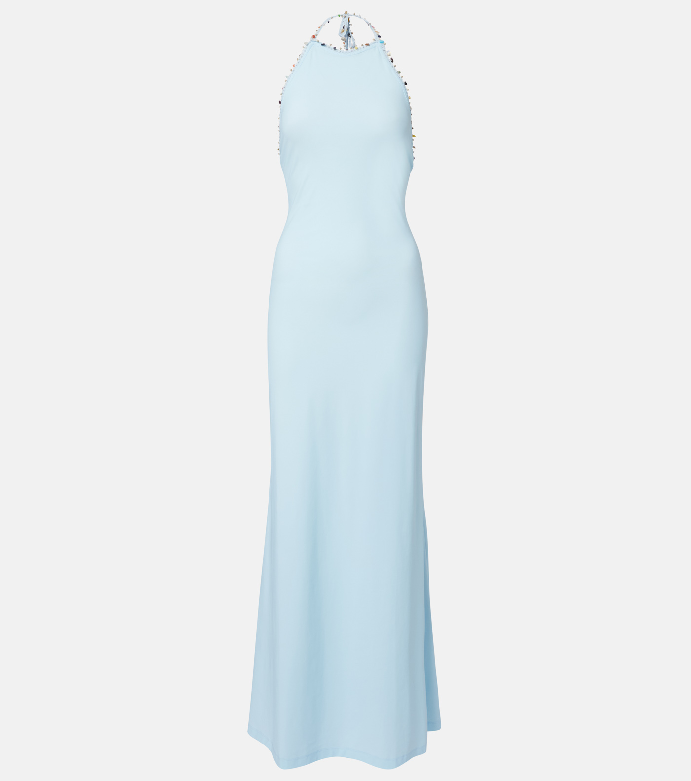 36 Christopher Esber Embellished Halter Neck Maxi Dress, $860, Mytheresa.com